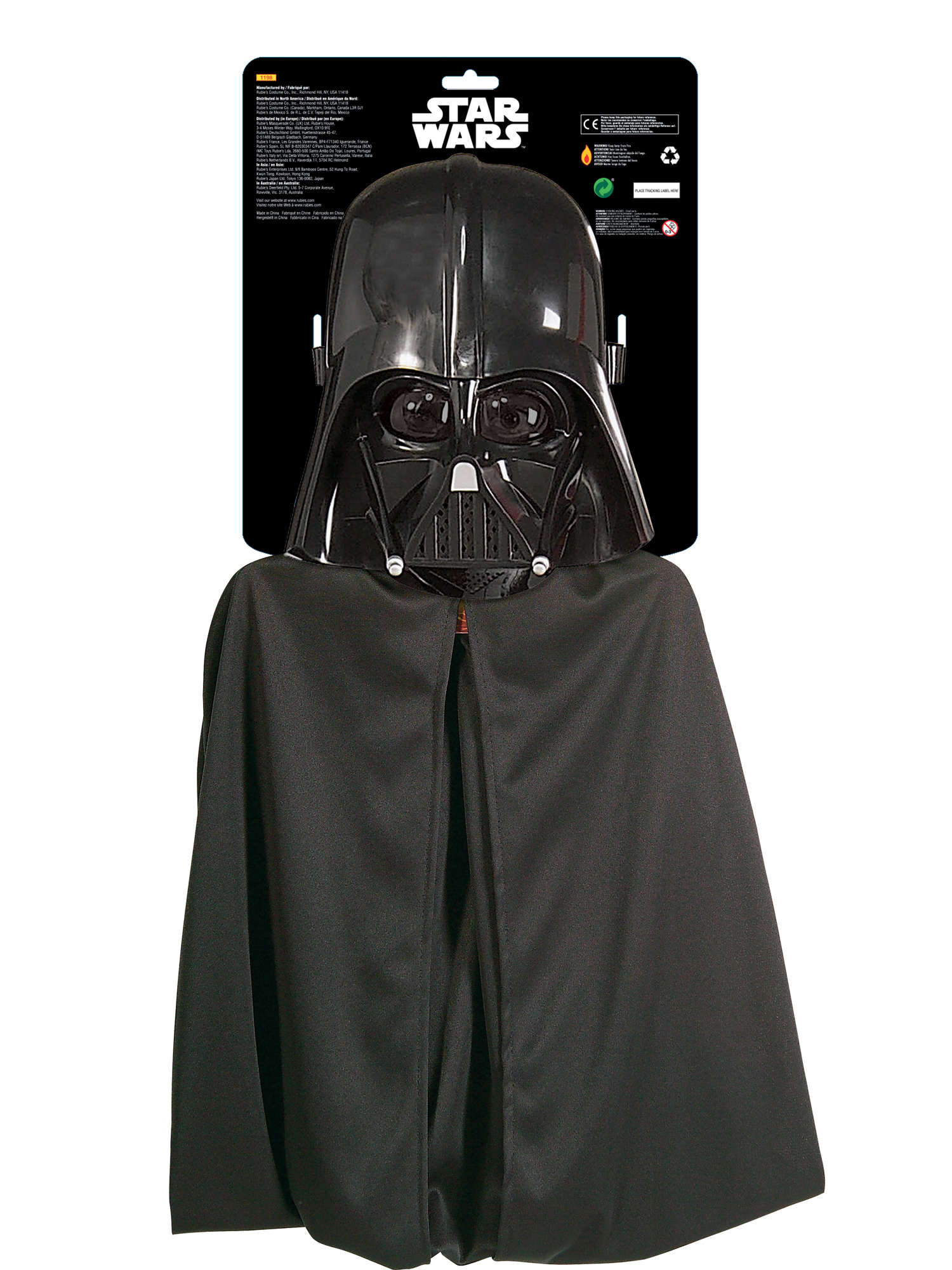 Darth Vader, Revenge Of The Sith, Episode III, Revenge Of The Sith, Multi, Disney - Lucas, Cape, Child, Front