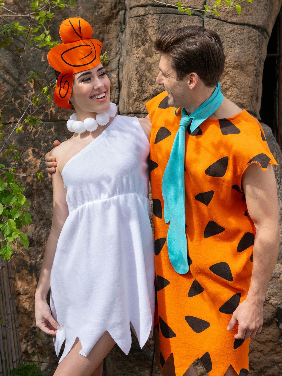 Wilma Flinstone, Multi, WB Animation, Adult Costume, Large, Side