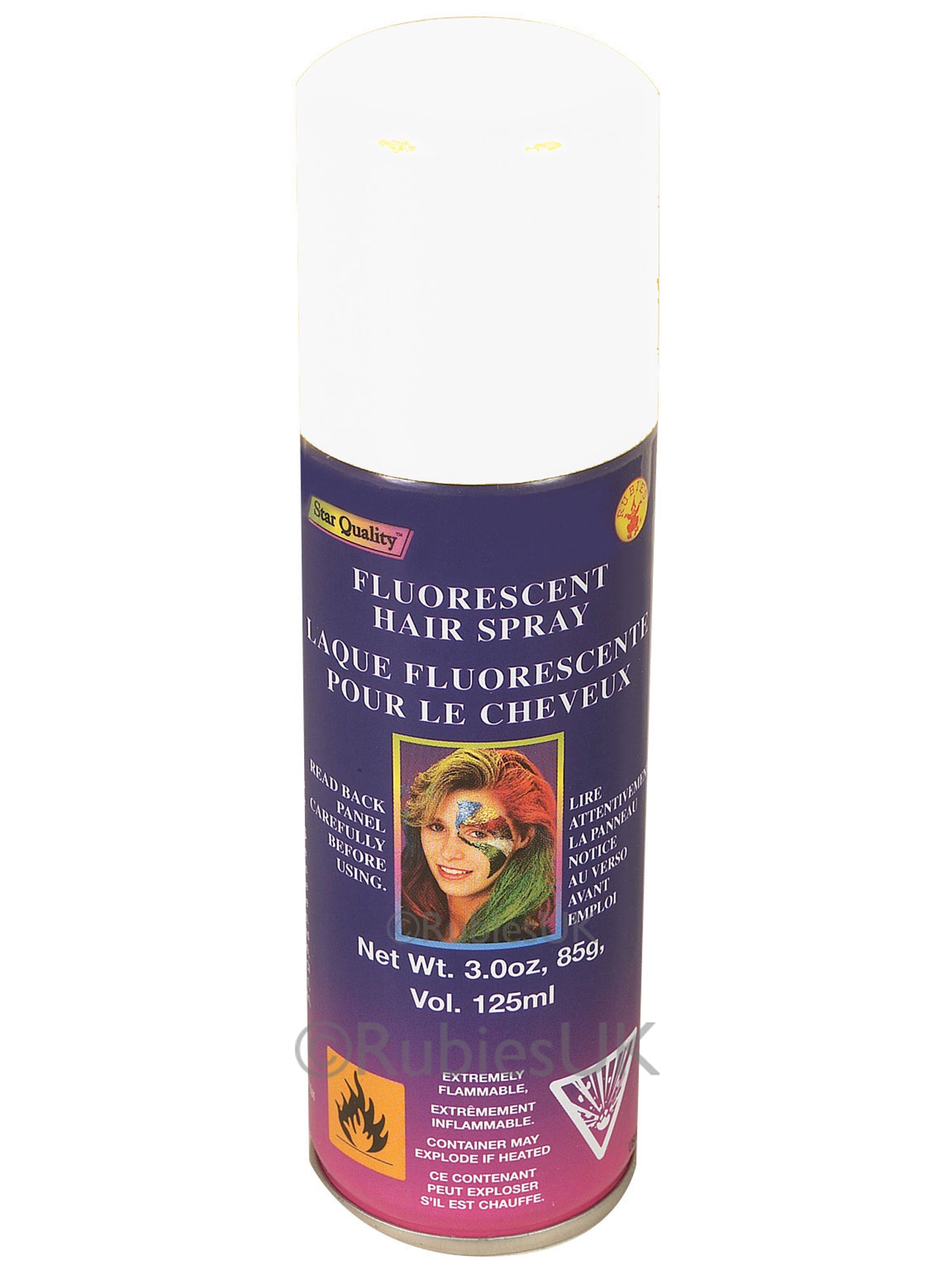 Hairspray, White, Forum, Accessories, One Size, Front