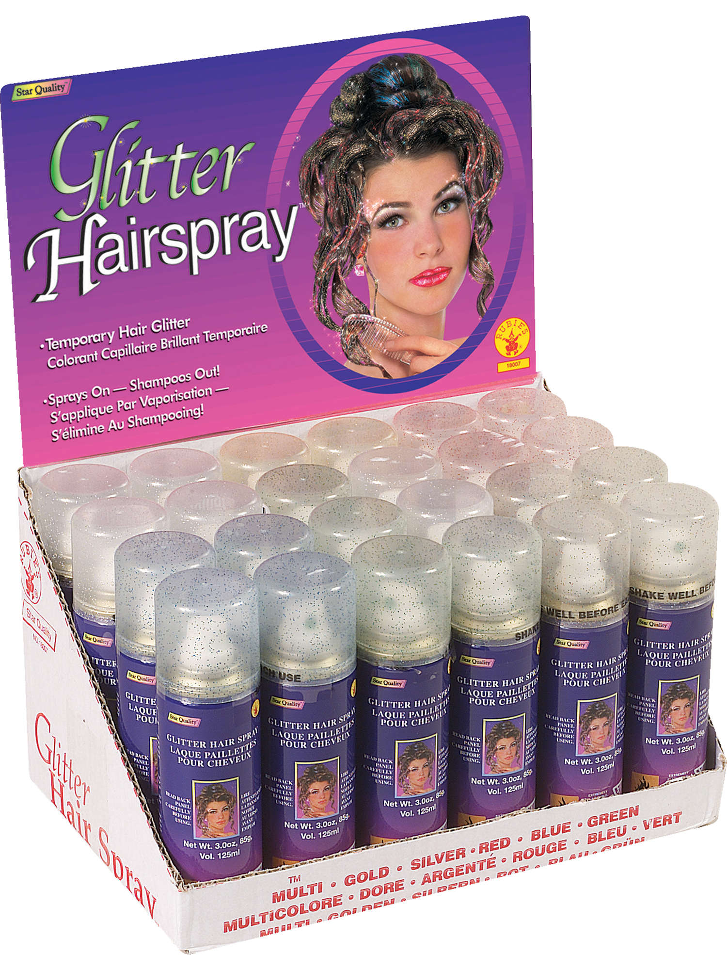 Hairspray, multi-coloured, Forum, Accessories, One Size, Front