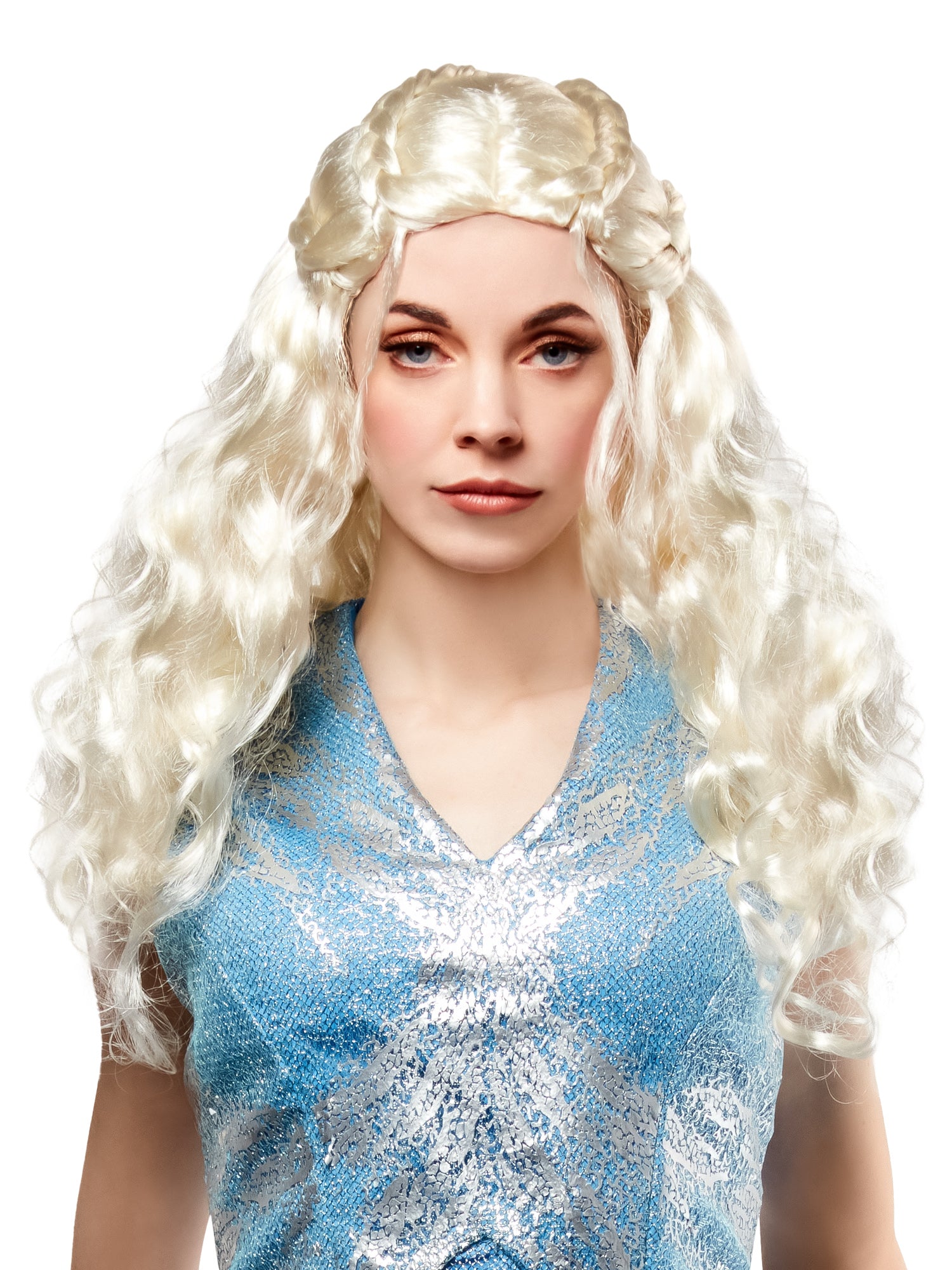 Daenerys Targaryen, Game of Thrones, Muliticoloured, WB Classic, Wigs, , Front