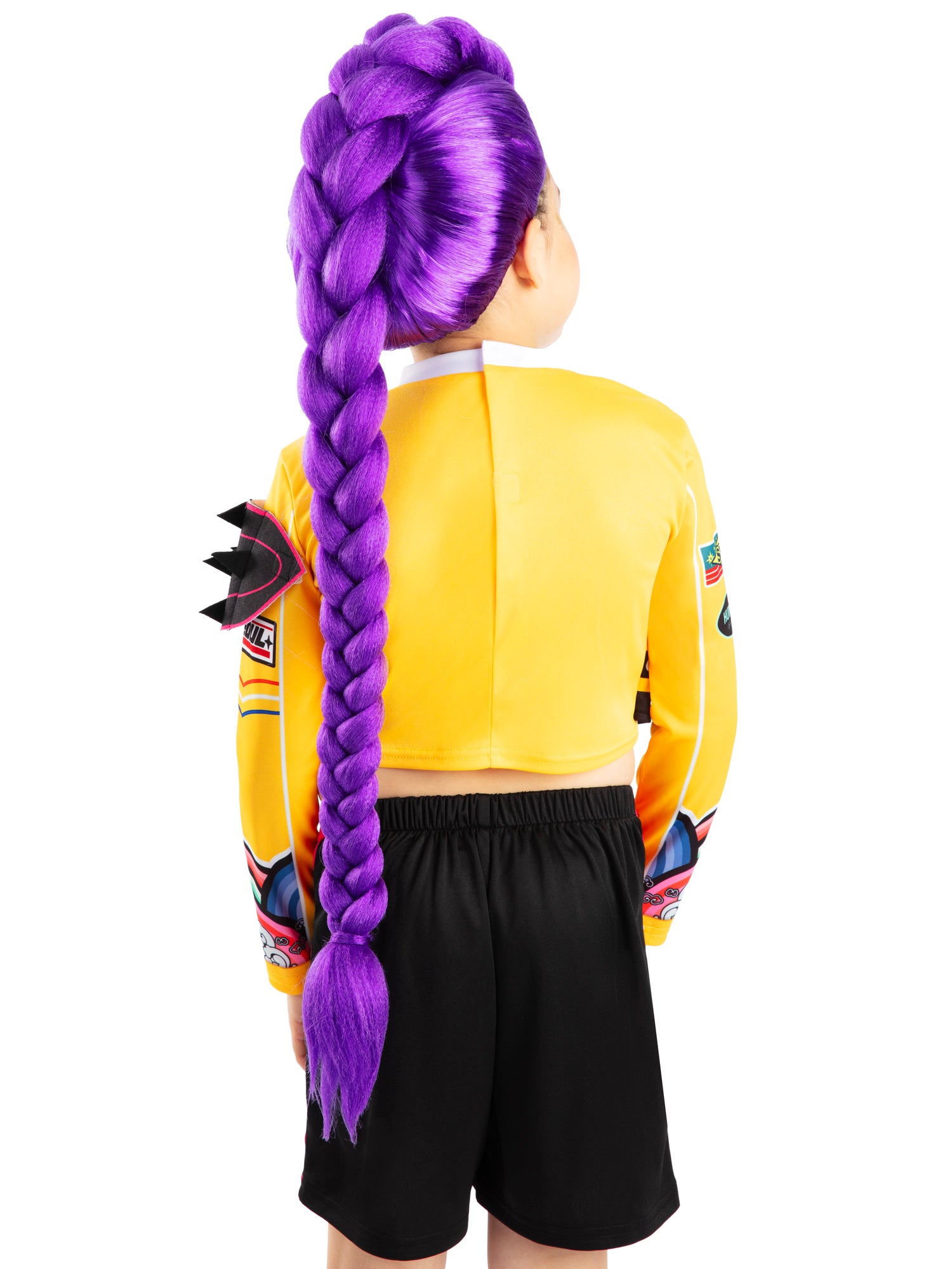 Rumi KPop Demon Hunters, KPop Demon Hunters, Muliticoloured, Wigs, , Back