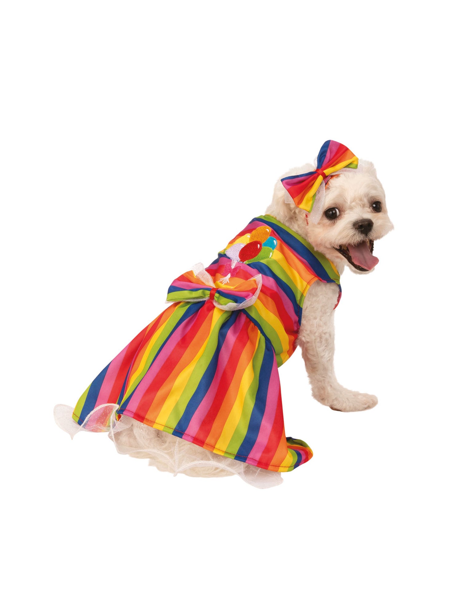 Rainbow, Multi, Forum, Pet Costumes, One Size, Front