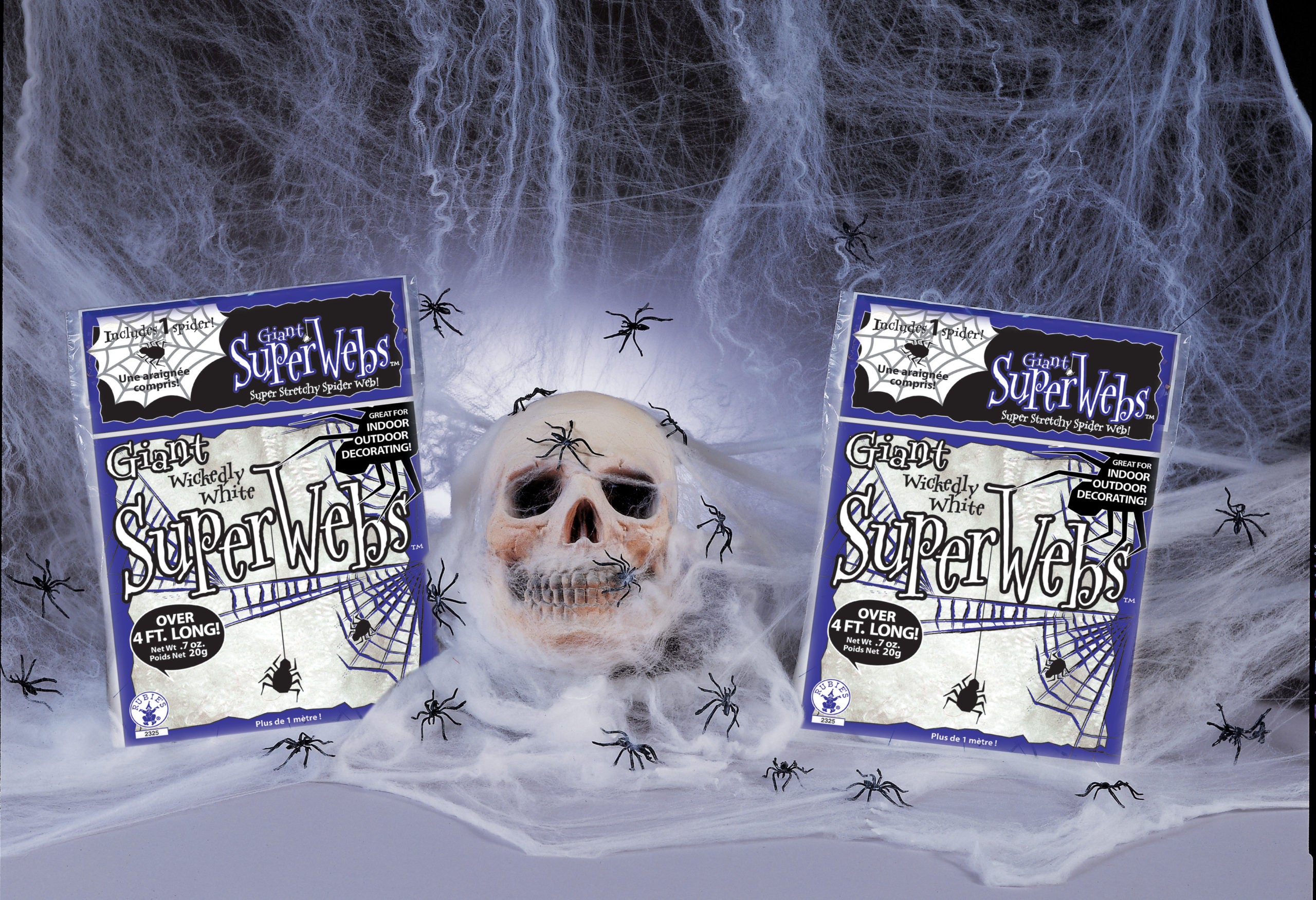 Spider Web, White, Forum, Accessories, One Size, Front