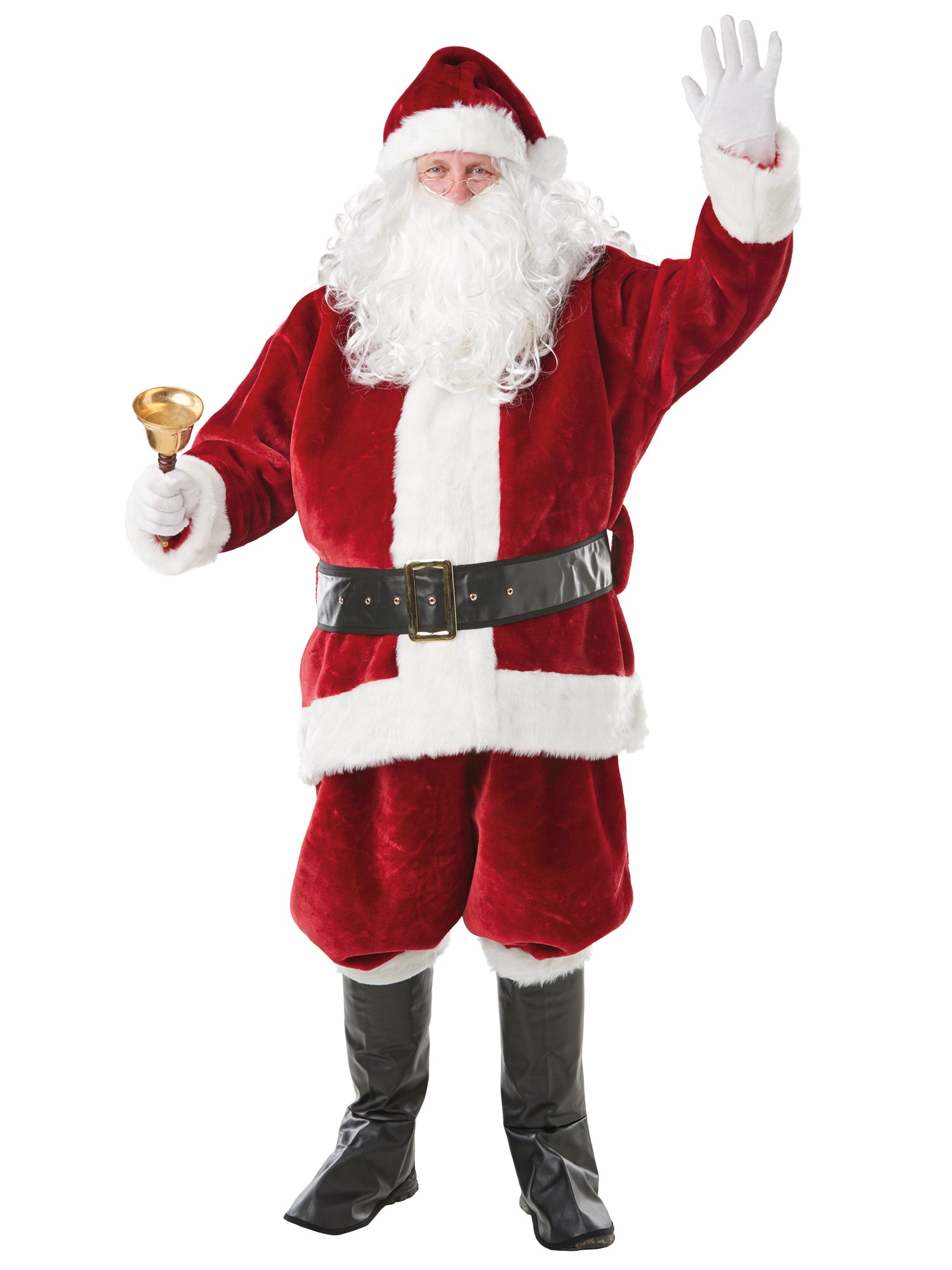 Santa Claus, Multi, Forum, Adult Costume, Standard, Back