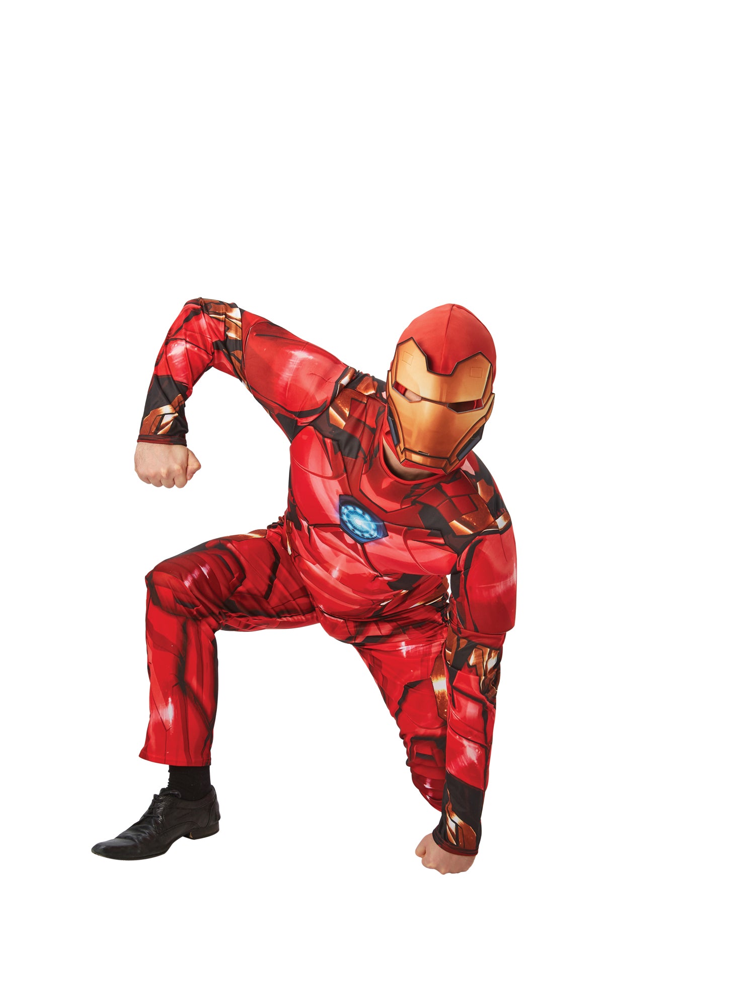 Iron Man, Avengers, Multi, Disney - Marvel, Adult Costume, Extra Large, Side
