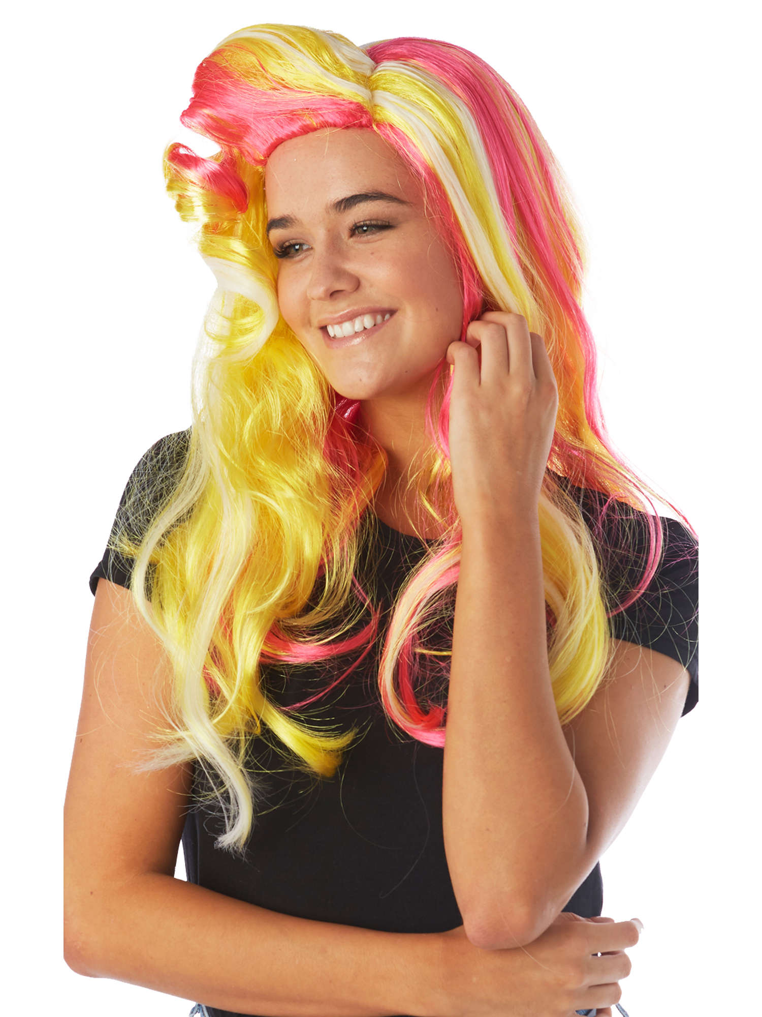 Wig, Multi, Forum, Wigs, One Size, Back