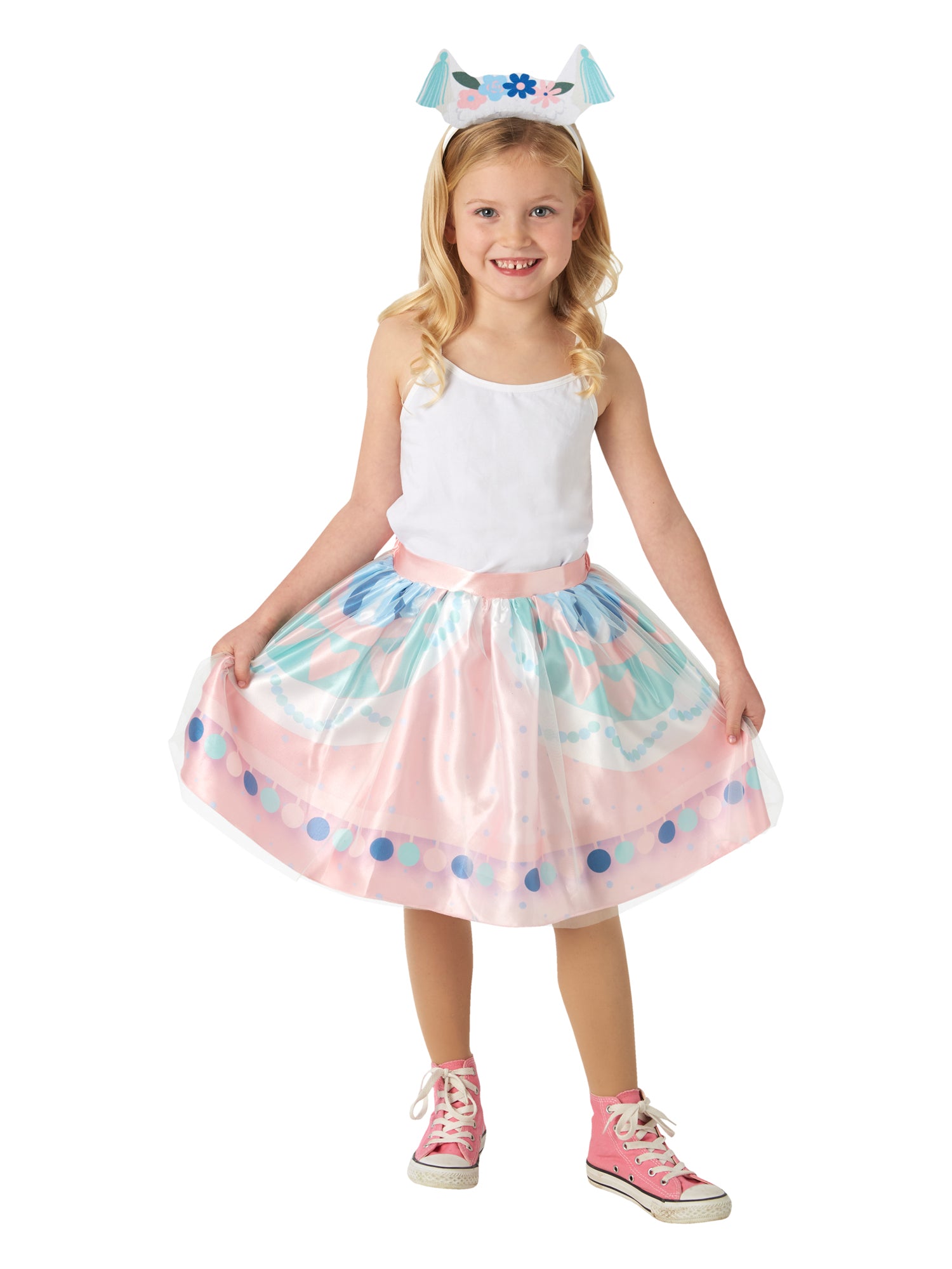 Llama, Multi, Forum, Kids Costumes, One Size, Front