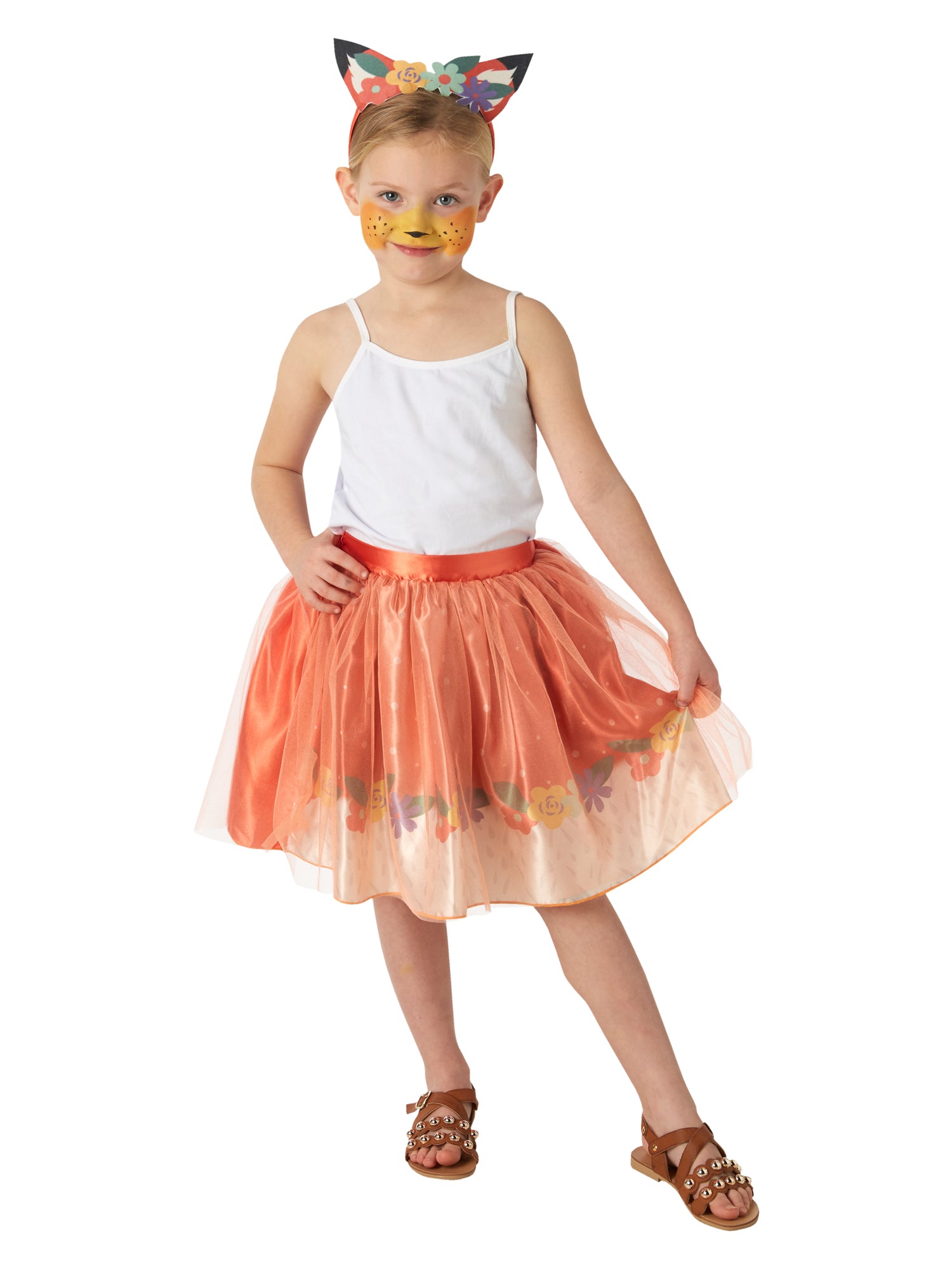 Fox, Multi, Forum, Kids Costumes, One Size, Front