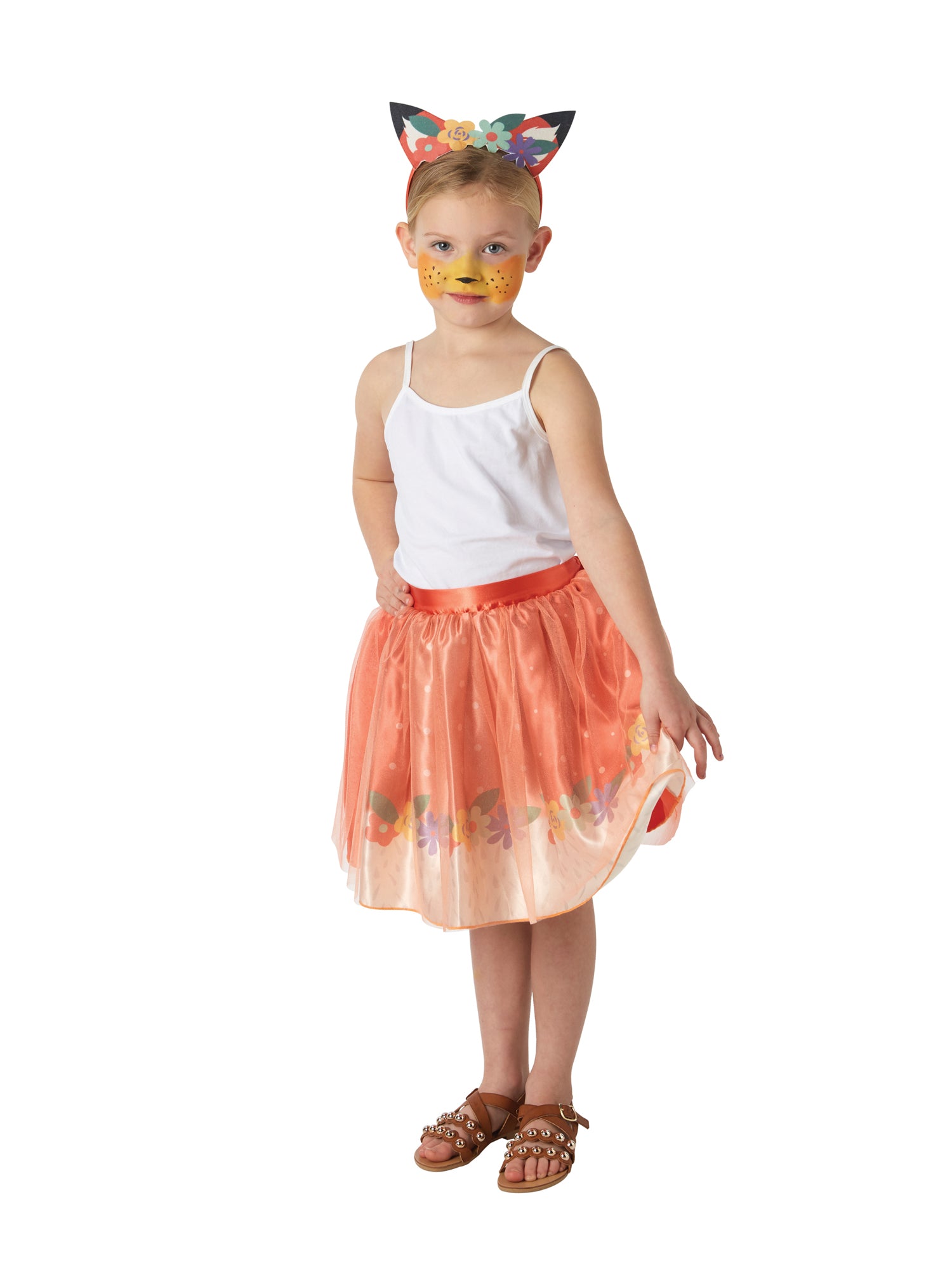Fox, Multi, Forum, Kids Costumes, One Size, Back