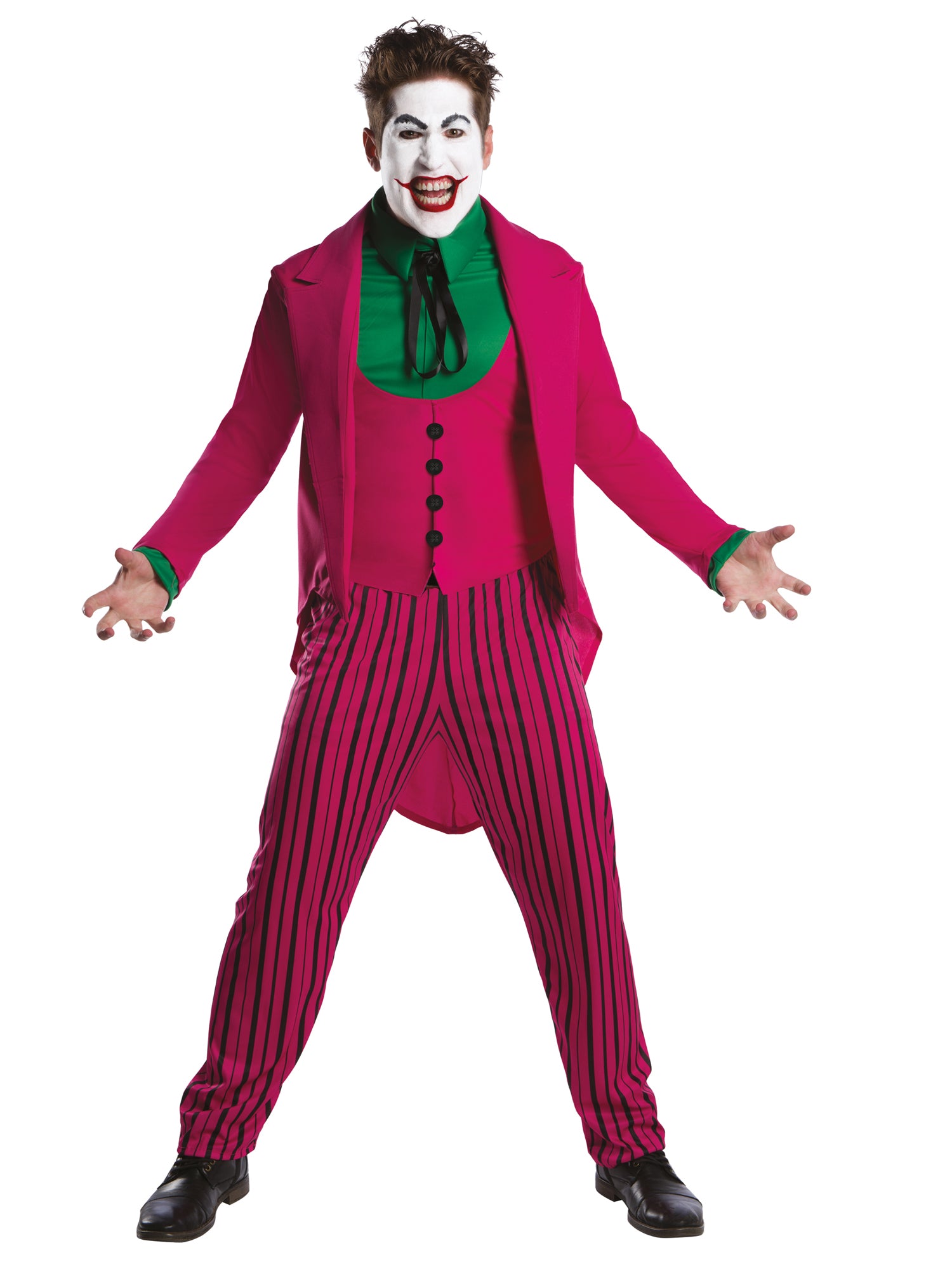The Joker, 1966 Batman, Multi, WB DC Comics, Adult Costume, Extra Large, Front