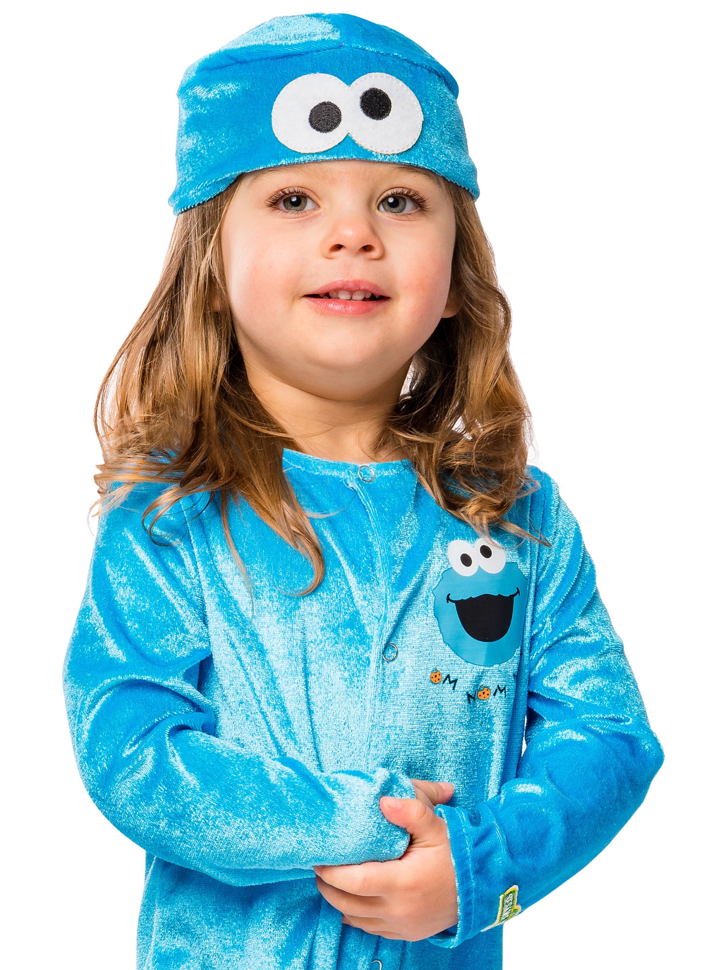 Cookie Monster, Multi, Sesame Street, Kids Costumes, 6-12 Months, Back