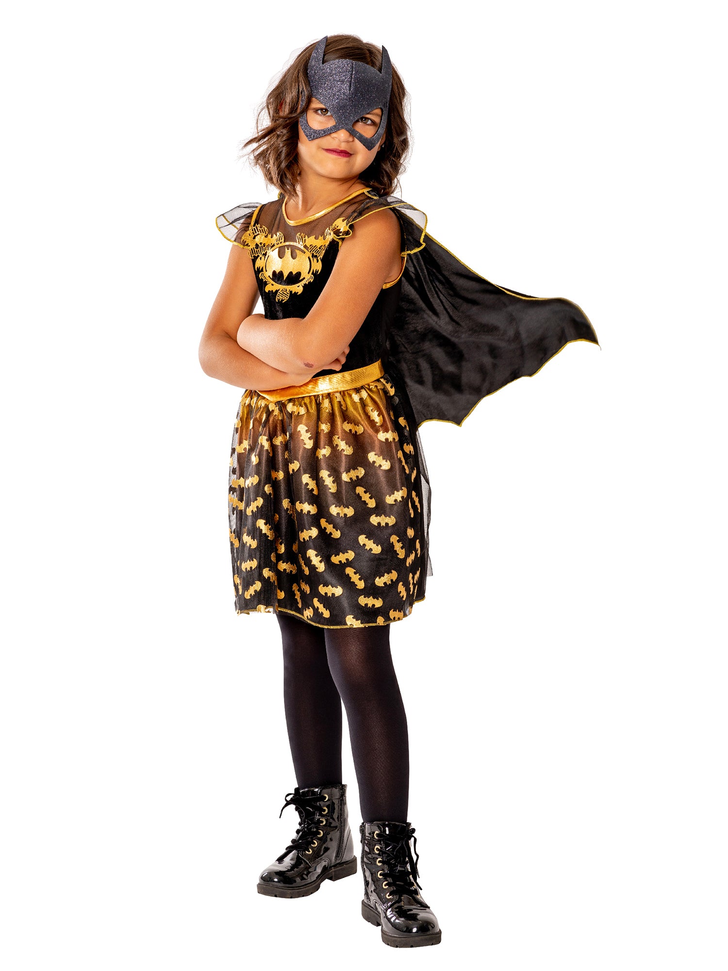 Batgirl, Multi, WB DC Comics, Kids Costumes, , Side