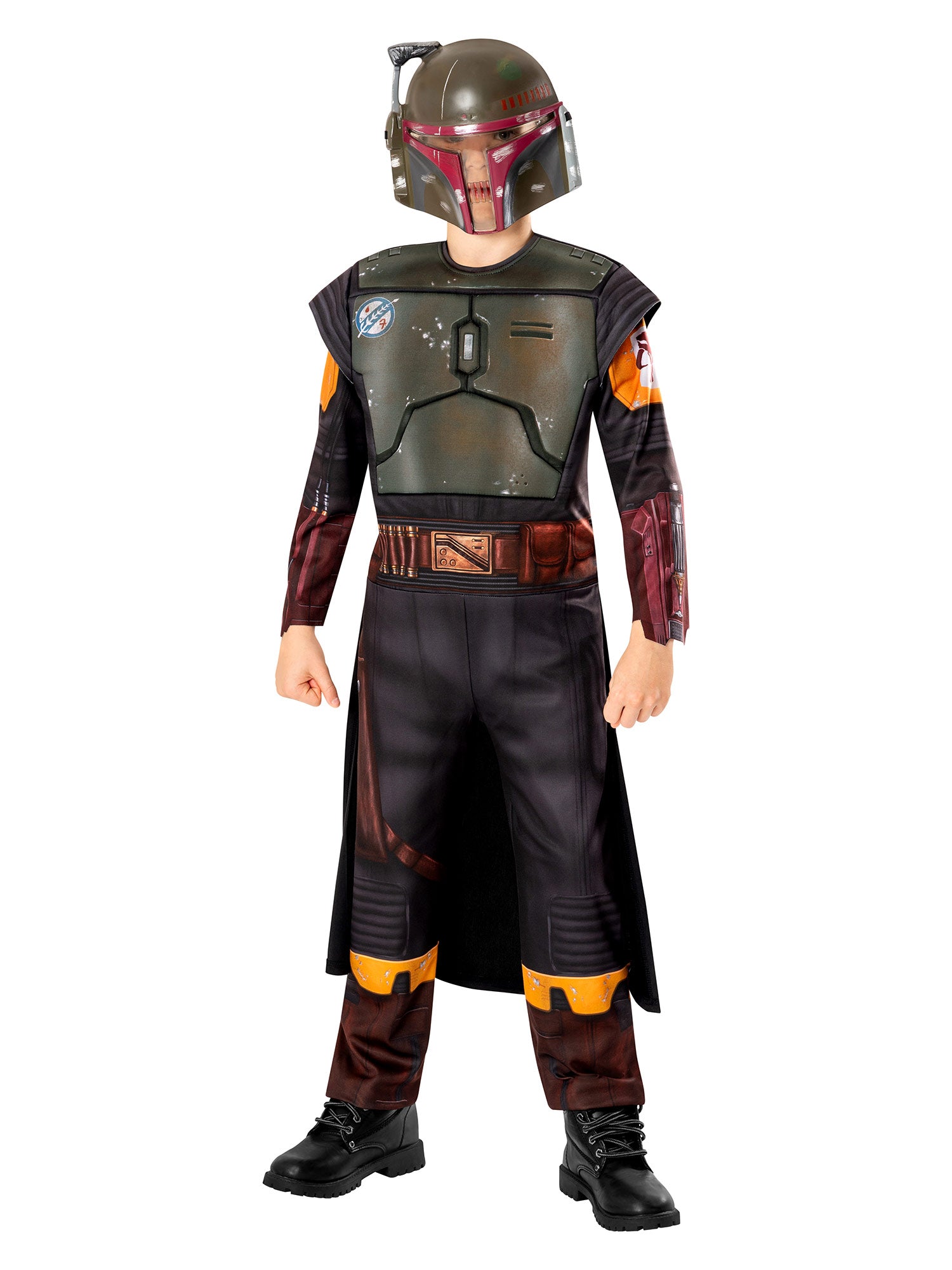 Boba Fett, Multi, Disney - Lucas, Kids Costumes, Extra Large, Front