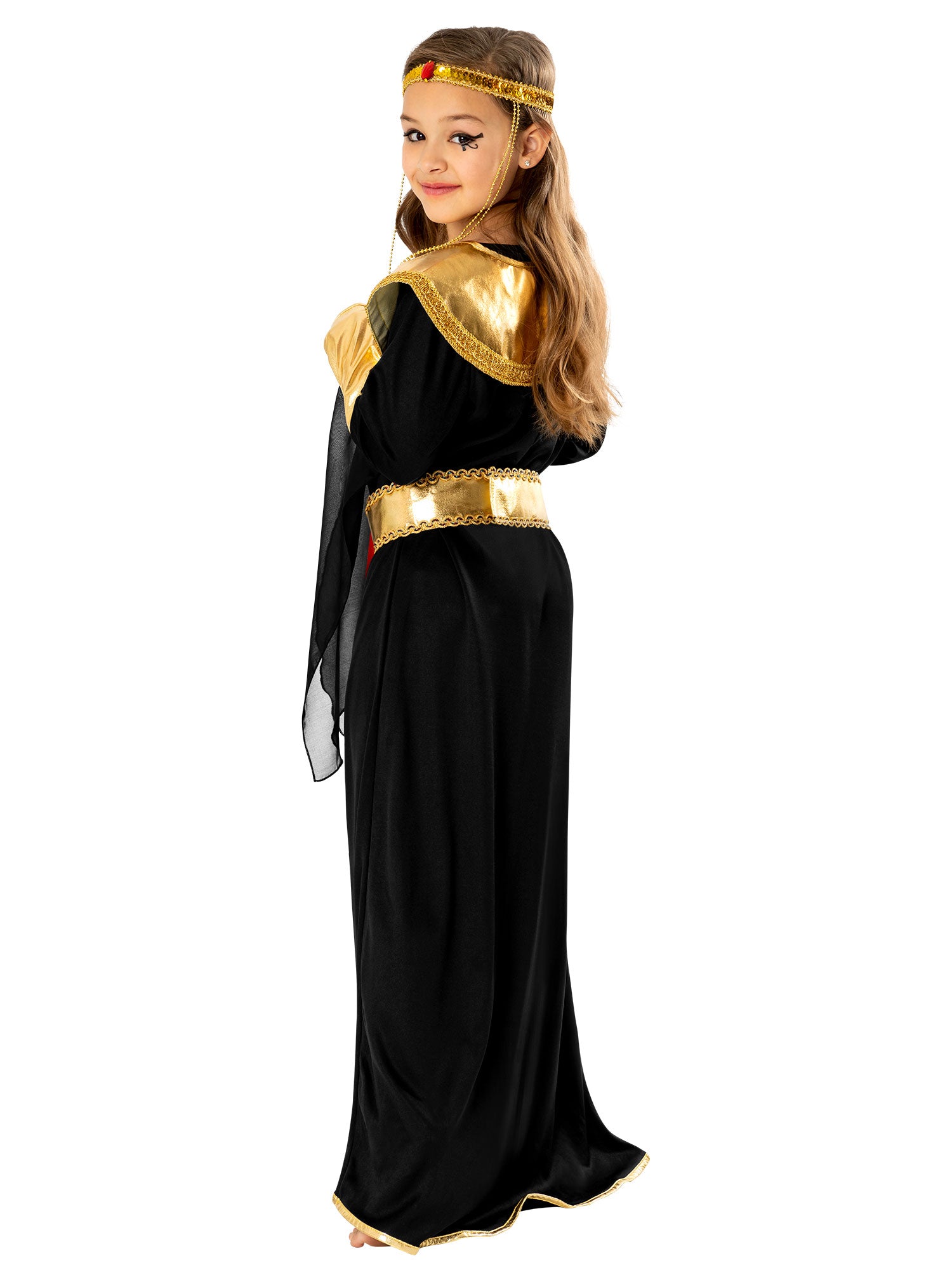 Egyptian, Black, Forum, Kids Costumes, , Side