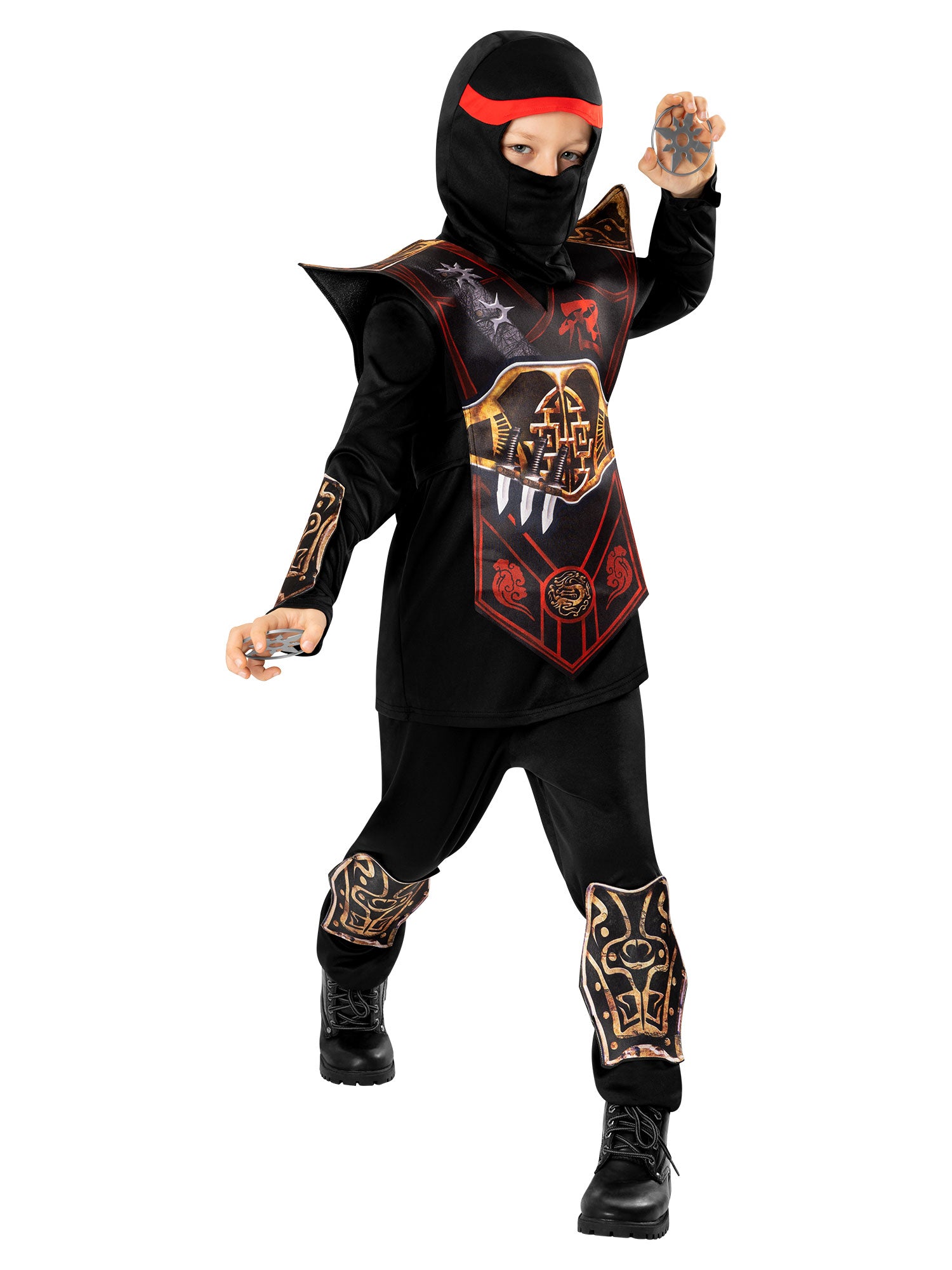 Ninja, multi-colored, Forum, Kids Costumes, , Side