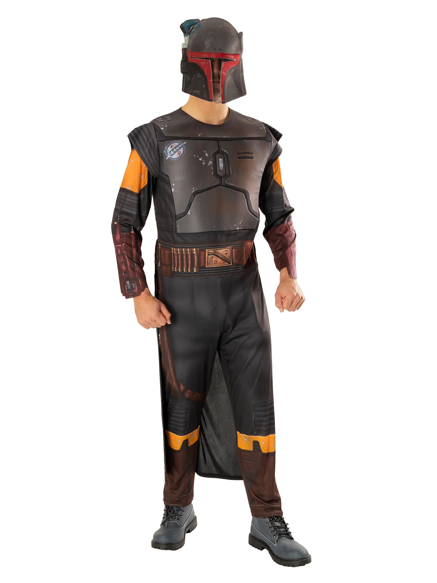 Boba Fett, Muliticoloured, Disney - Lucas, Adult Costume, , Front