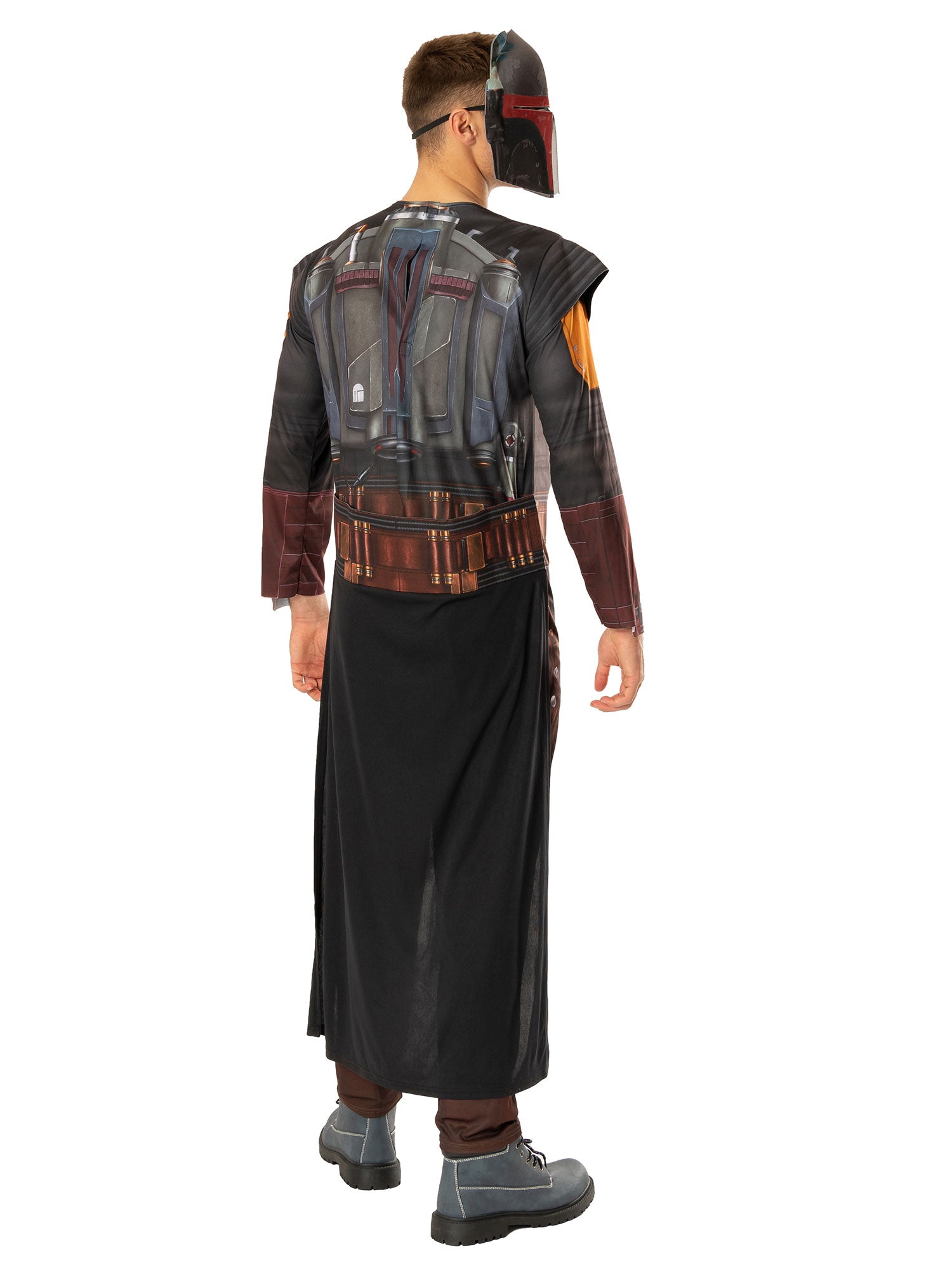 Boba Fett, Muliticoloured, Disney - Lucas, Adult Costume, , Back