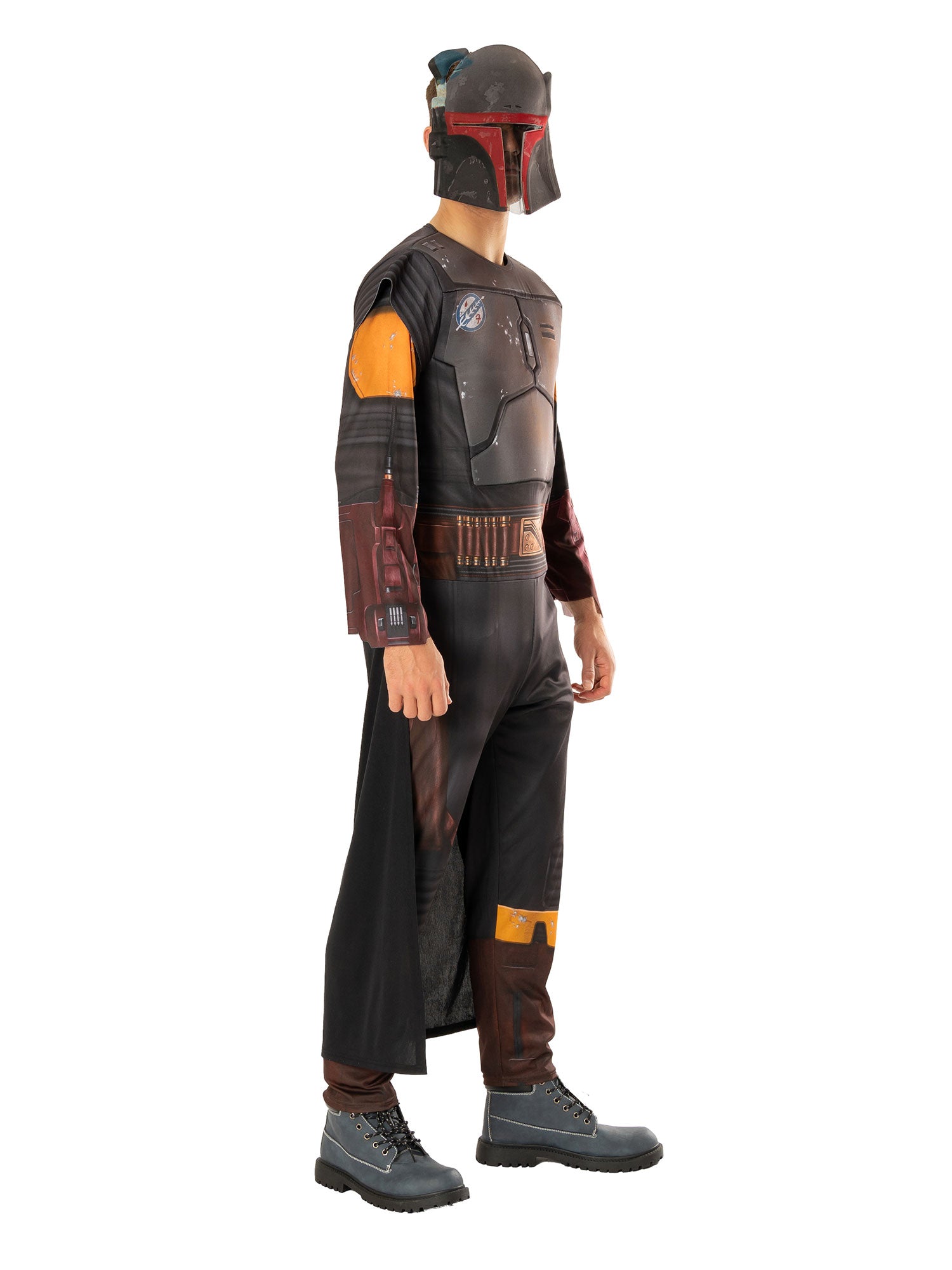 Boba Fett, Muliticoloured, Disney - Lucas, Adult Costume, , Side