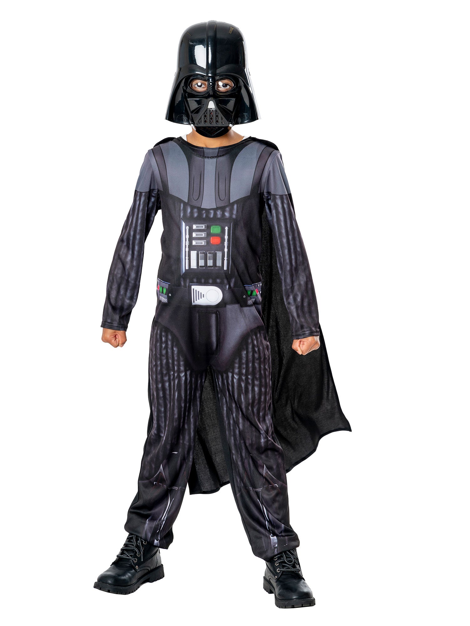 Darth Vader, Star Wars, Black, Disney - Lucas, Kids Costumes, 9-10 years, Front