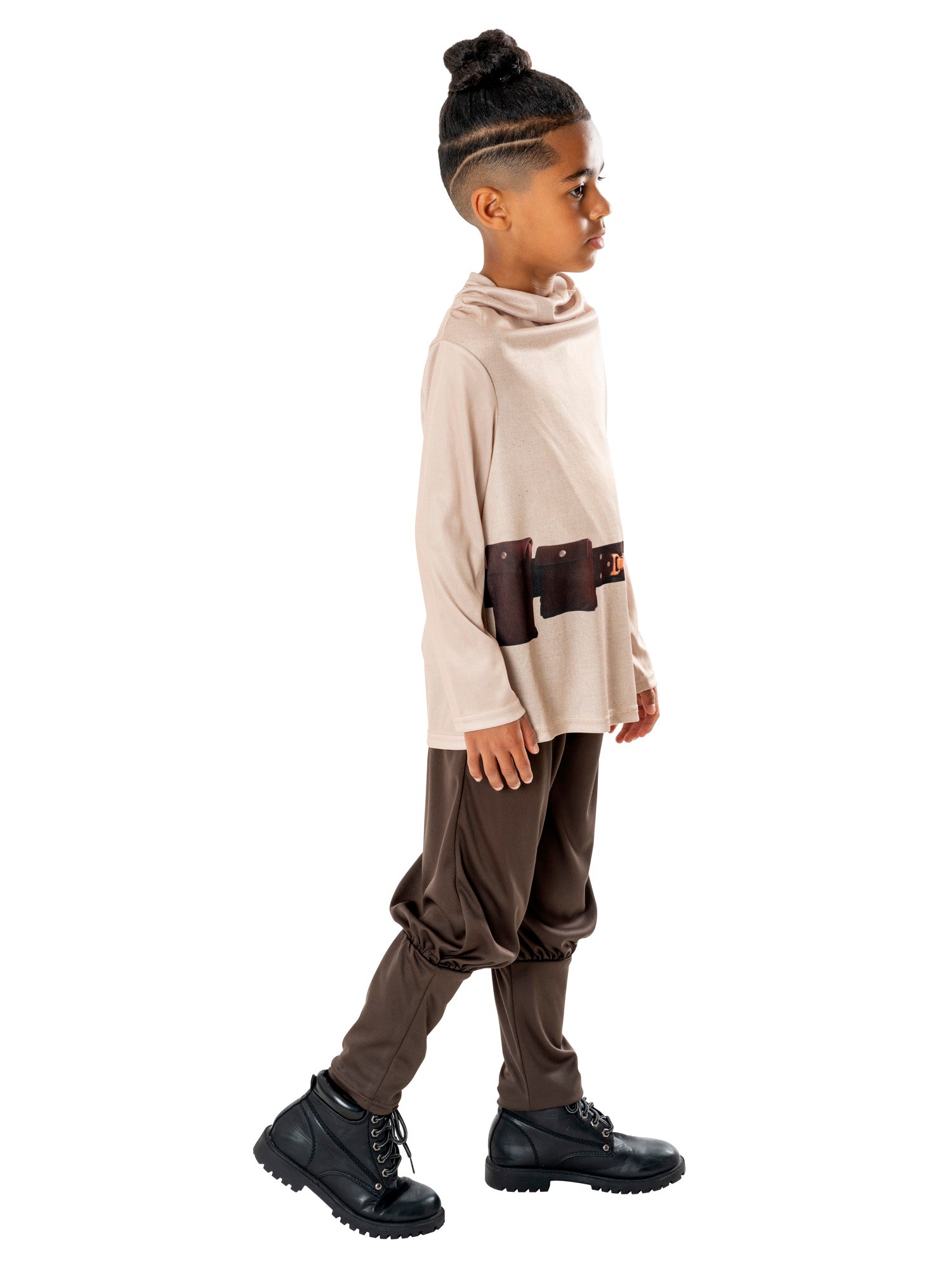 Obi Wan Kenobi, Star Wars, Beige, Disney - Lucas, Kids Costumes, 7-8 years, Back