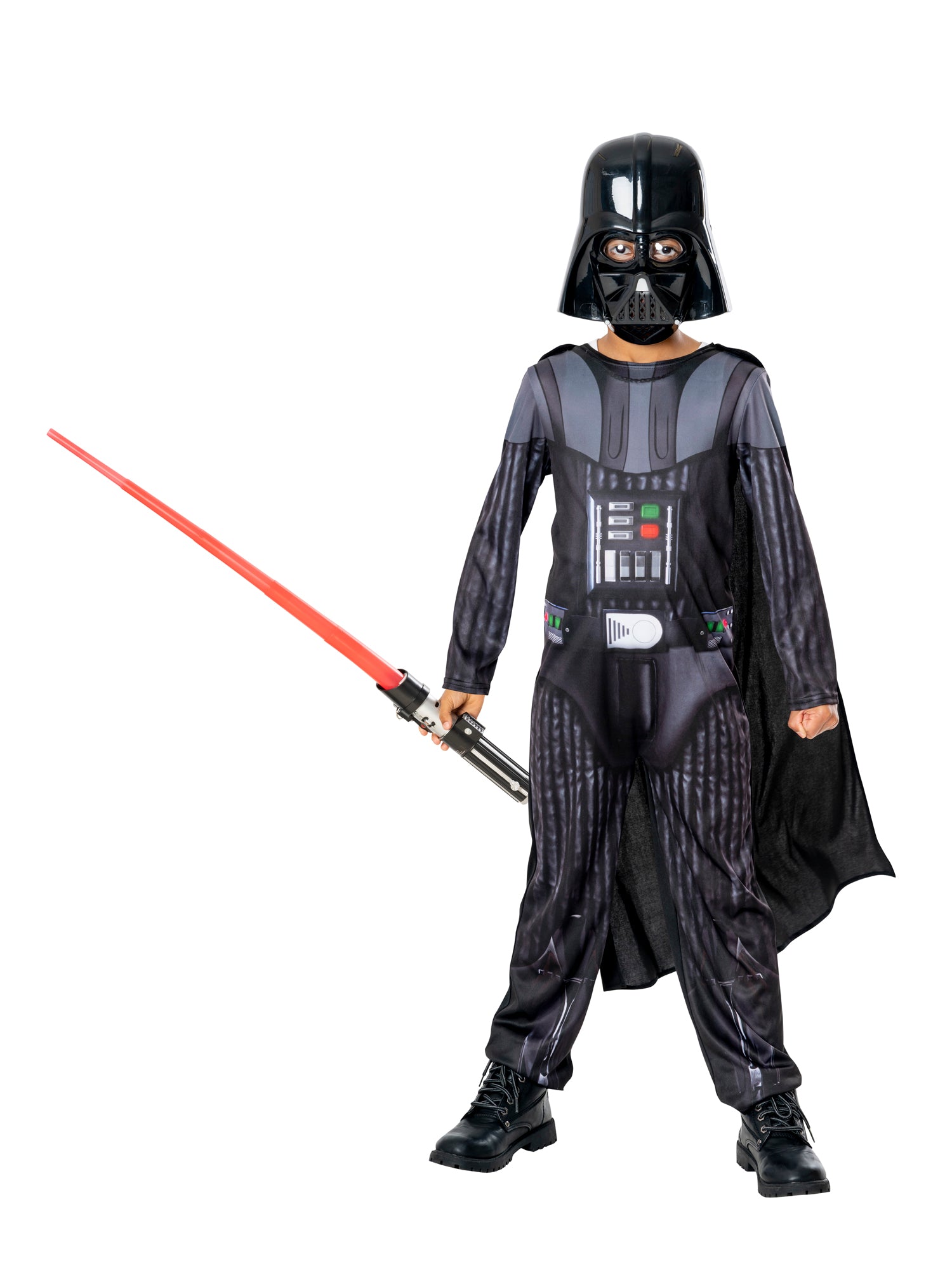 Darth Vader, Star Wars, multi-colored, Disney - Lucas, Kids Costumes, 7-8 years, Front