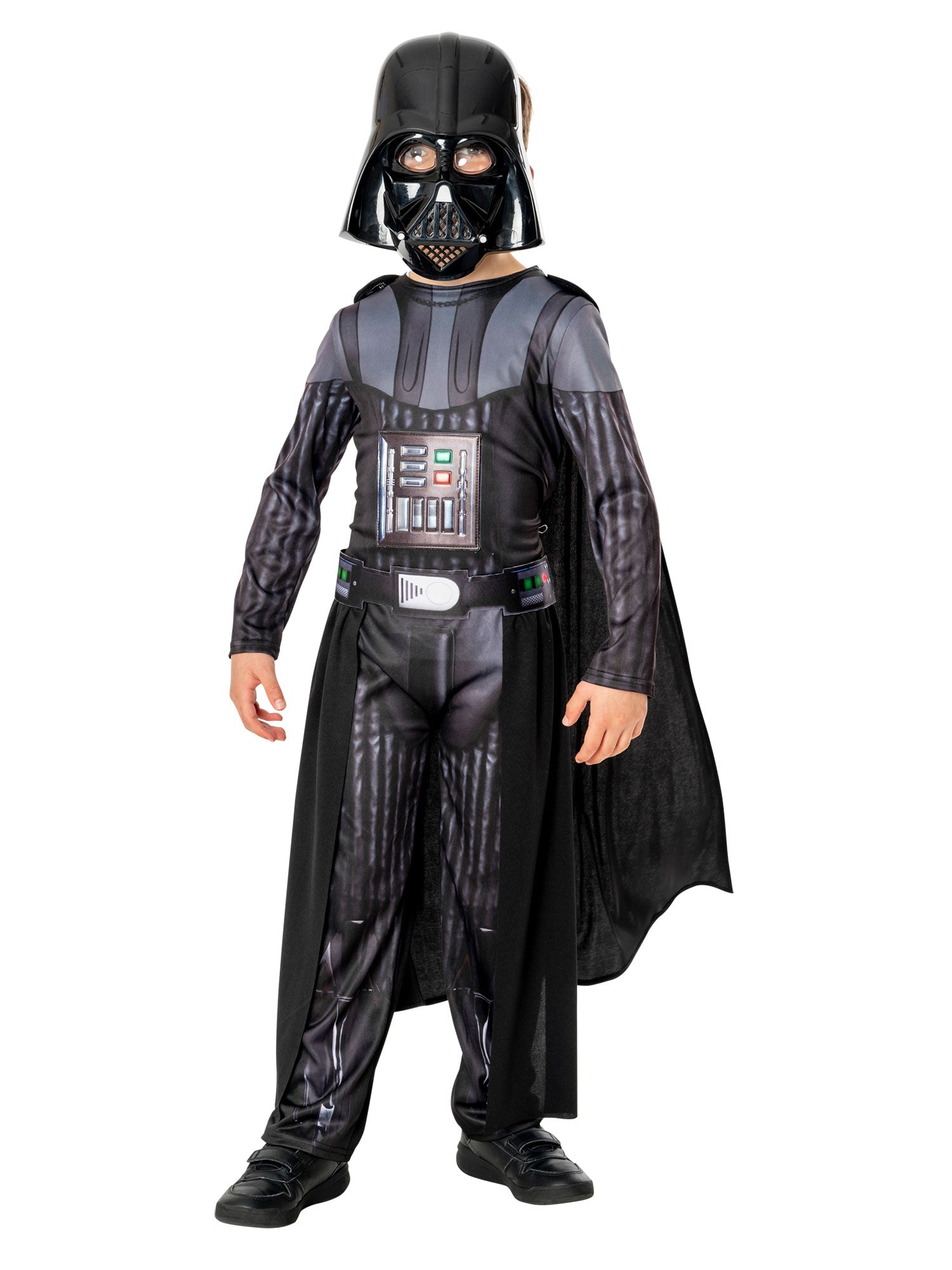 Darth Vader, Star Wars, Black, Disney - Lucas, Kids Costumes, 3-4 years, Front