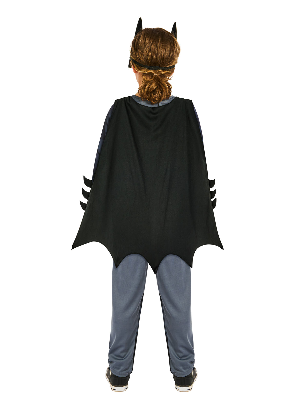 Batman, gray, WB DC Comics, Kids Costumes, 5-6 years, Back