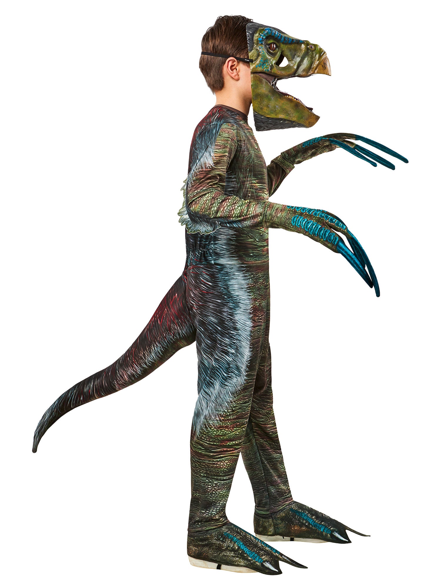 Therizinosaurus, Jurassic World Dominion, Jurassic World Dominion, Multi, Universal - Jurassic, Kids Costumes, 3-4 years, Side