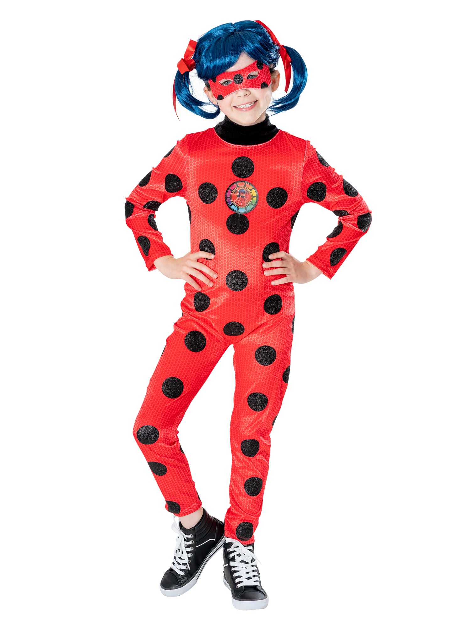 Ladybug, Multi, Miraculous, Kids Costumes, , Front