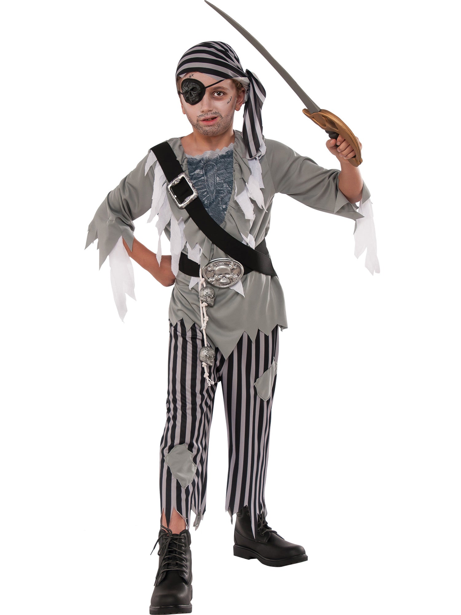 Ghost, Muliticoloured, Forum, Kids Costumes, , Front