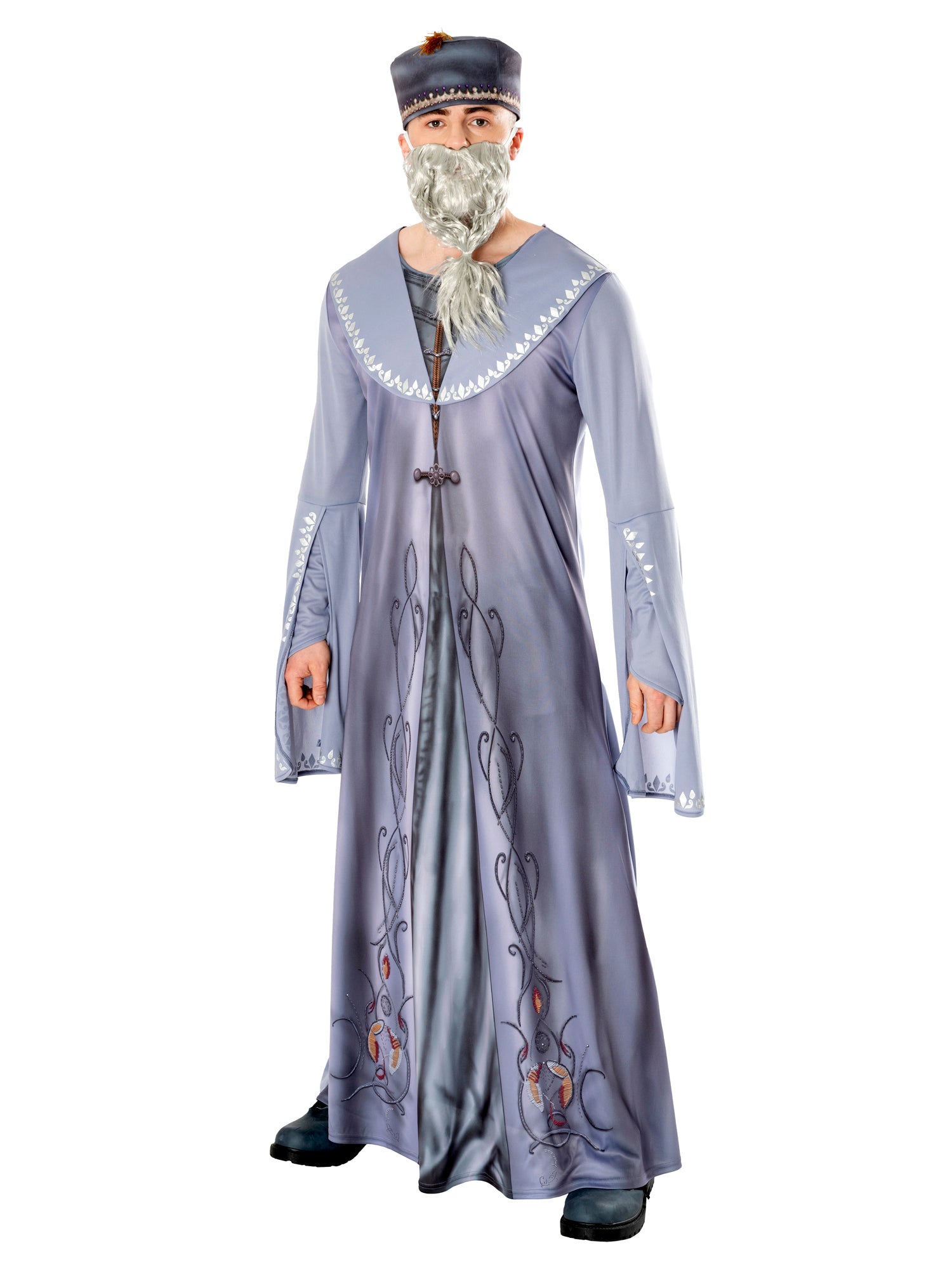 Dumbledore, gray, Harry Potter, Adult Costume, Standard, Front