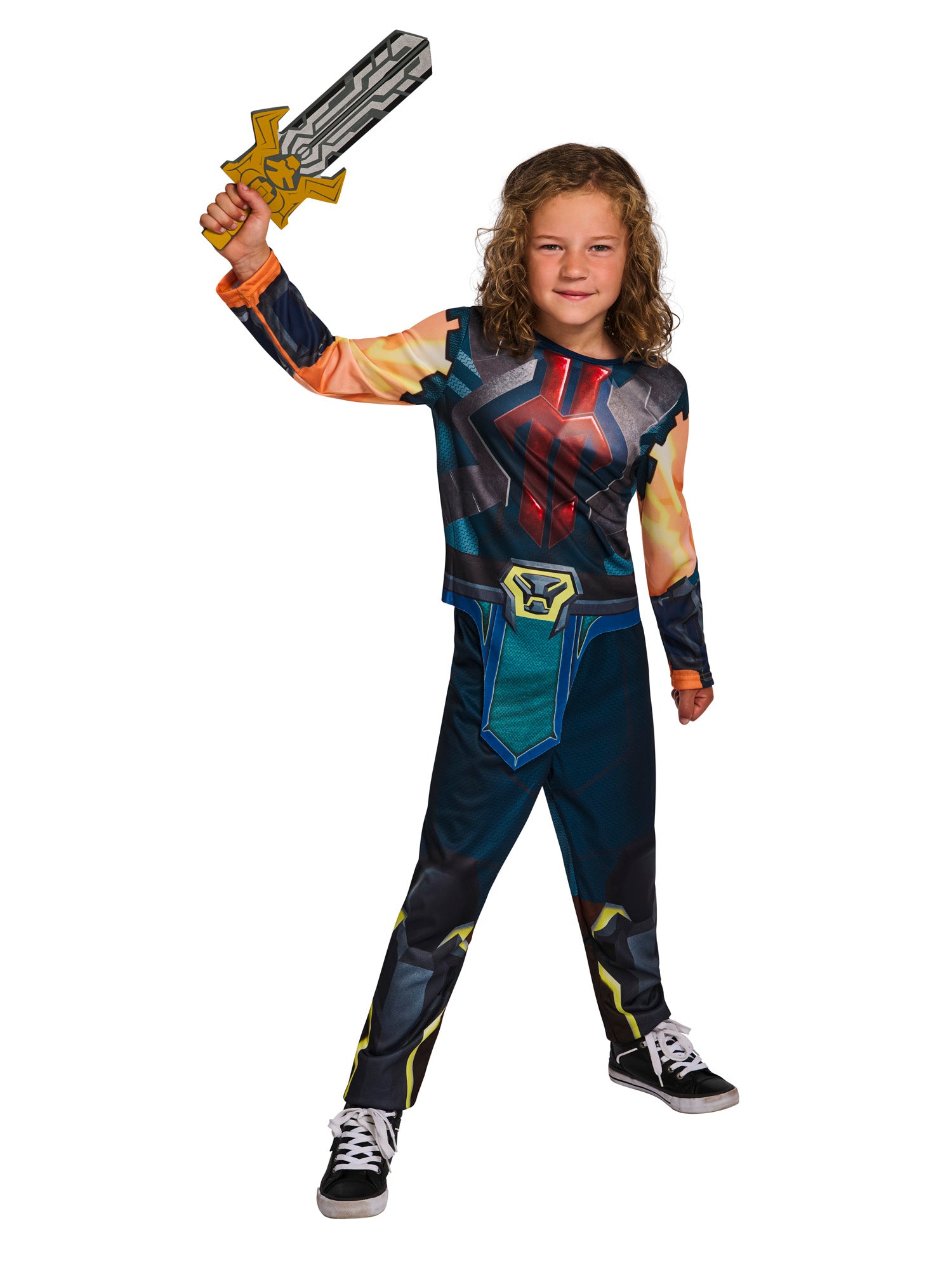 He-Man, MOTU, Blue, Mattel - MOTU, Kids Costumes, 9-10 years, Front