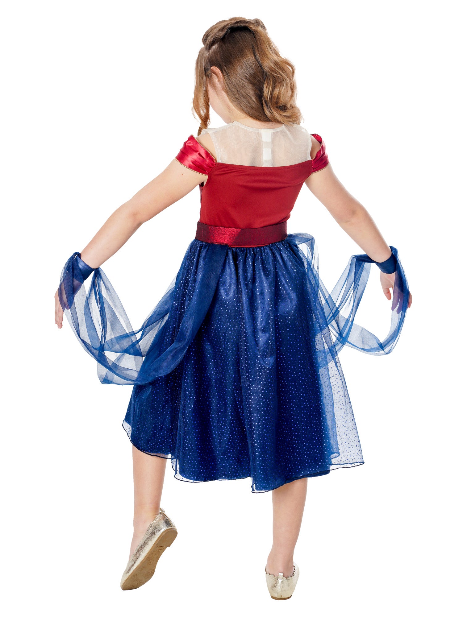 Captain Marvel, The Marvels, Muliticoloured, Disney - Marvel, Kids Costumes, , Back