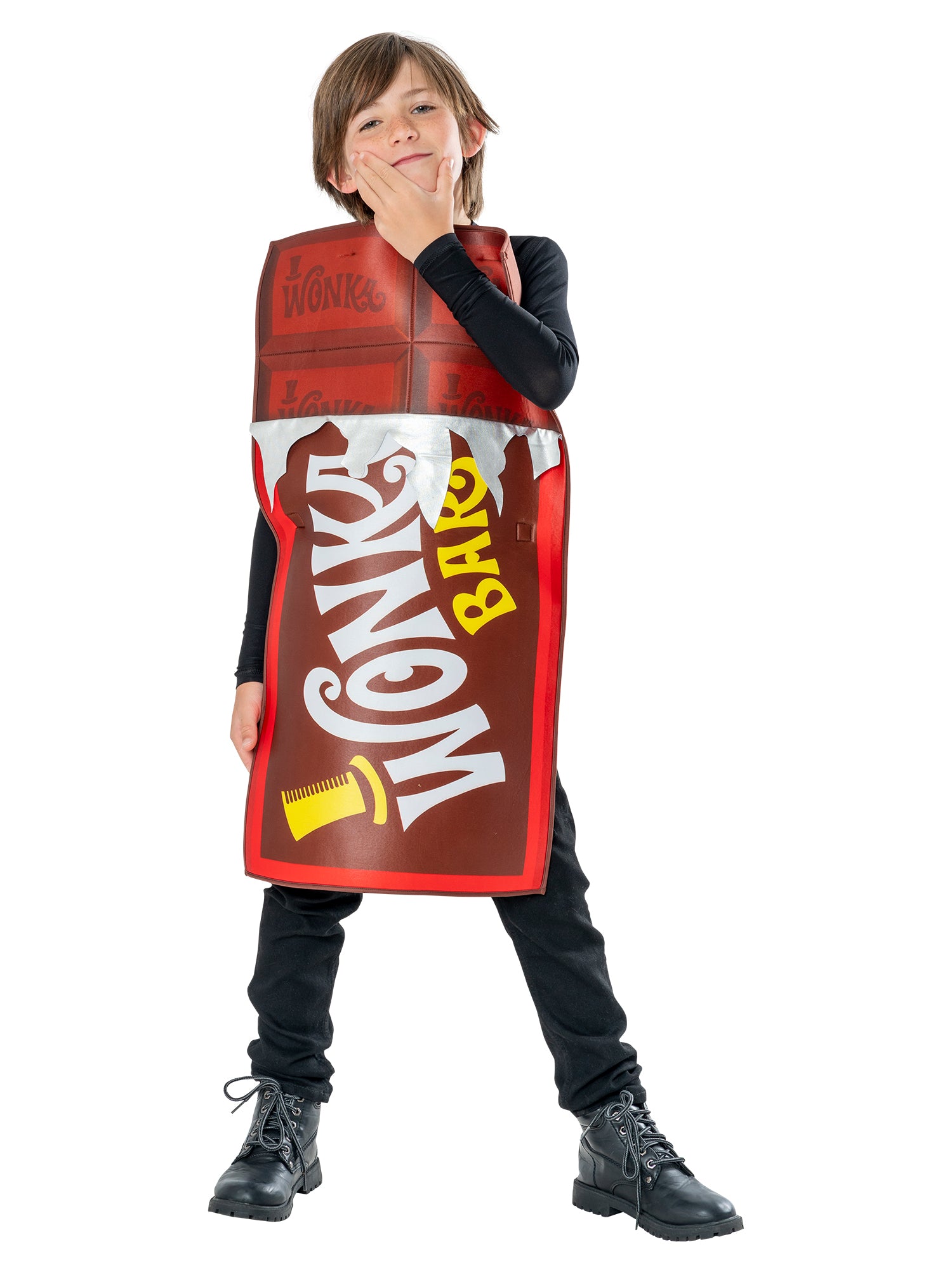 Willy Wonka, Willy Wonka, Willy Wonka, Muliticoloured, WB Classic, Kids Costumes, One Size, Front