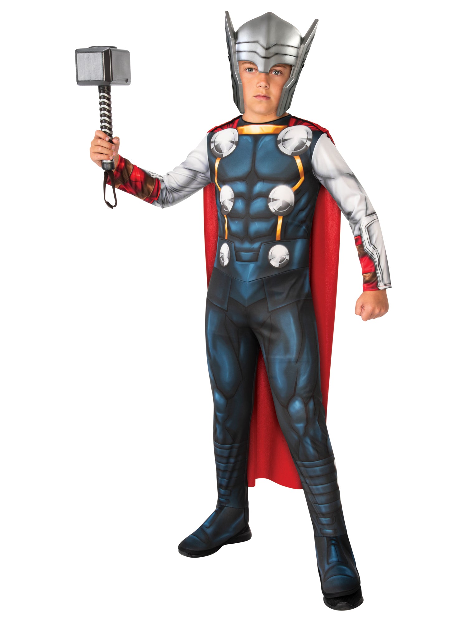 Thor, Avengers, Marvel, Avengers, Muliticoloured, Disney - Marvel, Kids Costumes, M, Front