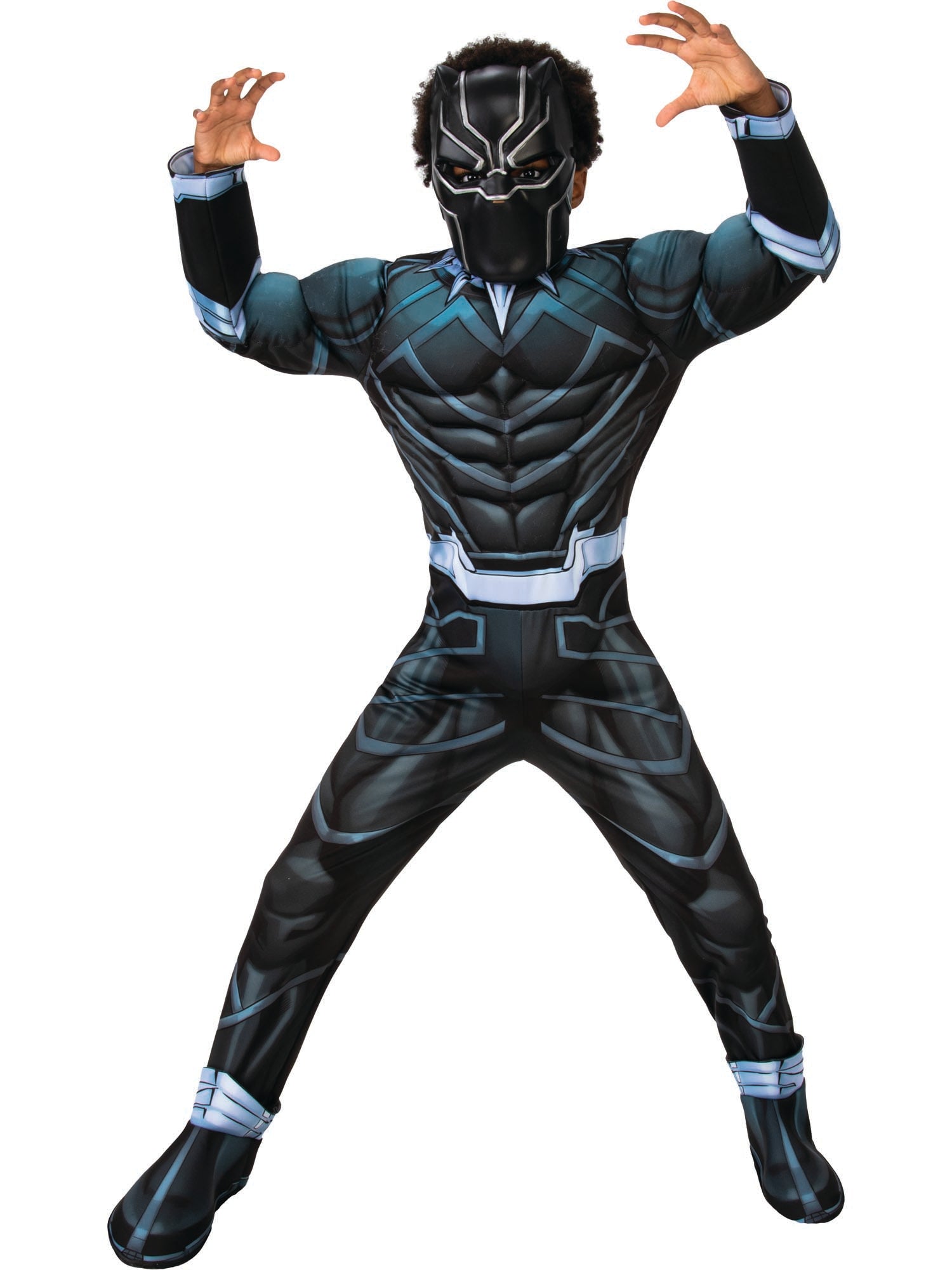 Black Panther, Avengers, Marvel, Avengers, Muliticoloured, Disney - Marvel, Kids Costumes, XXS, Back
