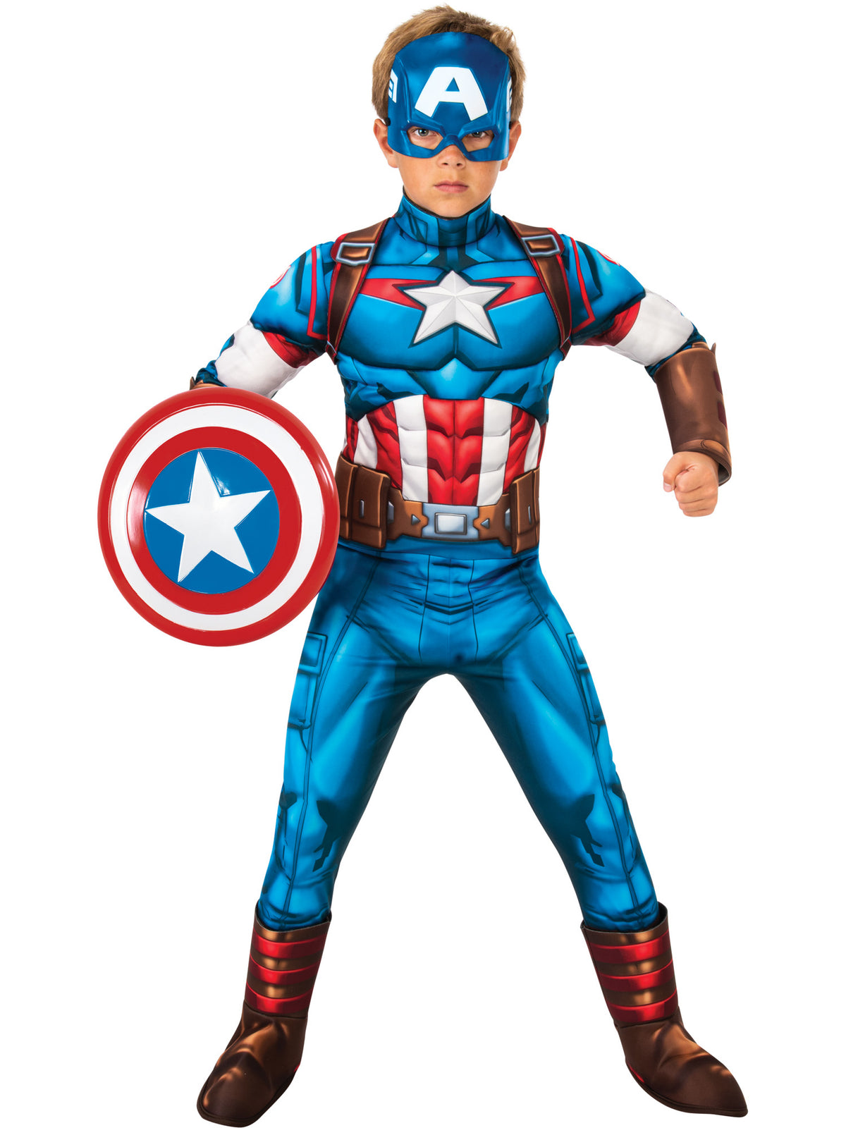 Captain America, Avengers, Avengers, Avengers, multi-colored, Disney - Marvel, Kids Costumes, XXS, Back