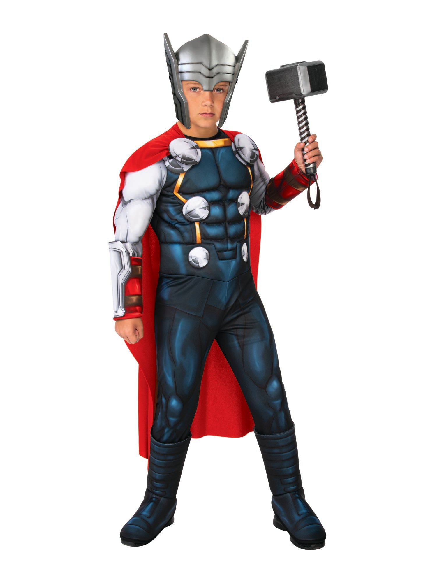 Thor, Avengers, Avengers, Avengers, multi-colored, Disney - Marvel, Kids Costumes, M, Back