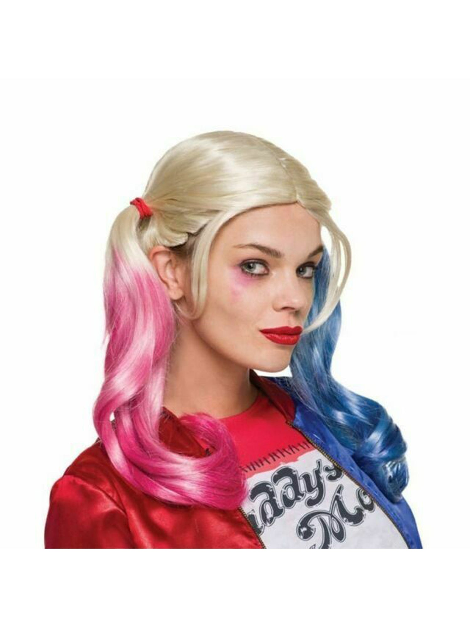 Harley Quinn, Suicide Squad, Suicide Squad, Multi, WB DC Comics, Wigs, One Size, Front