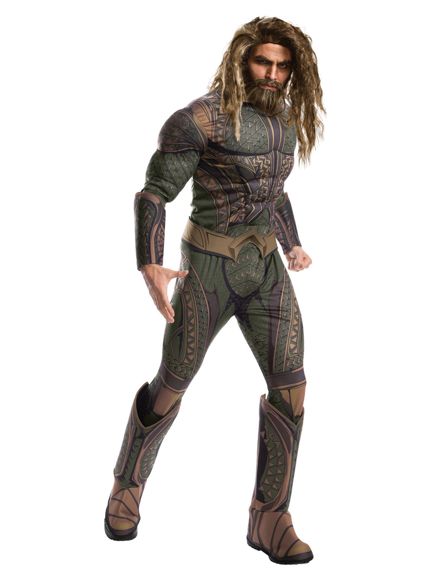 Aquaman, Justice League, Justice League, Justice League, Multi, WB DC Comics, Wigs, One Size, Front