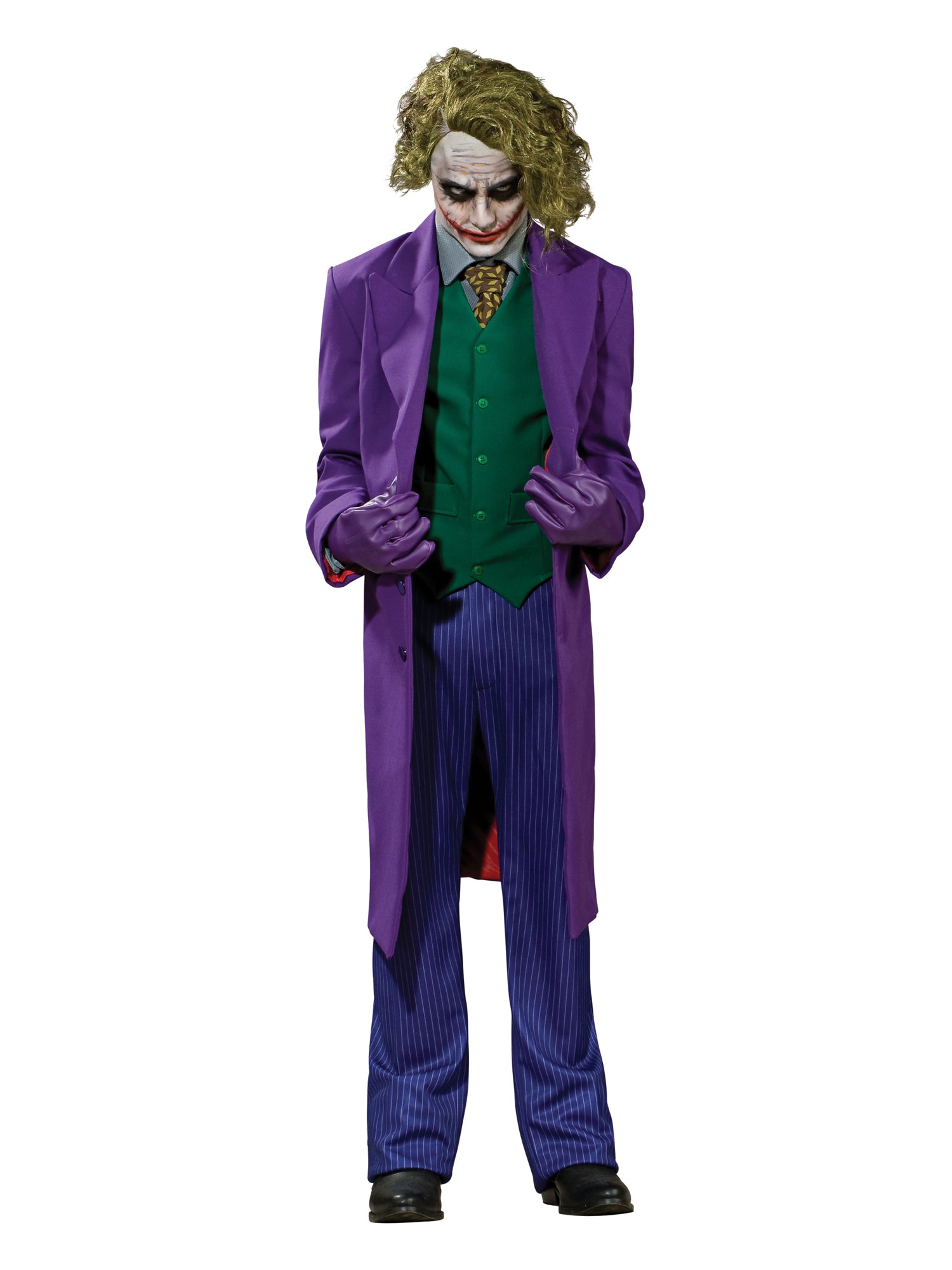 The Joker, The Dark Knight, Batman, The Dark Knight, Multi, WB DC Comics, Adult Costume, Extra Large, Front