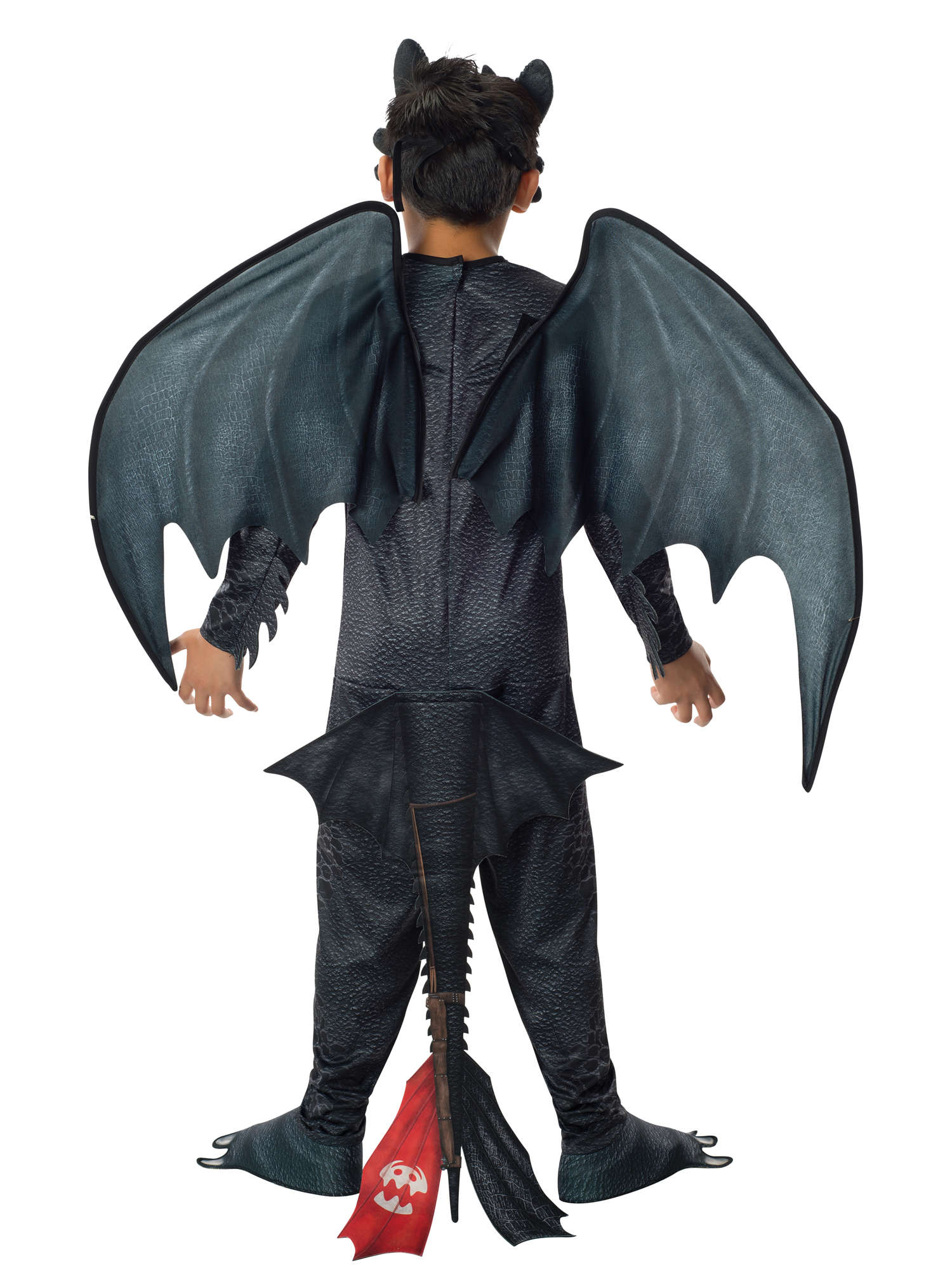 Toothless, How To Train Your Dragon: The Hidden World, How To Train Your Dragon: The Hidden World, Multi, Universal - HTTYD, Kids Costumes, Small, Back