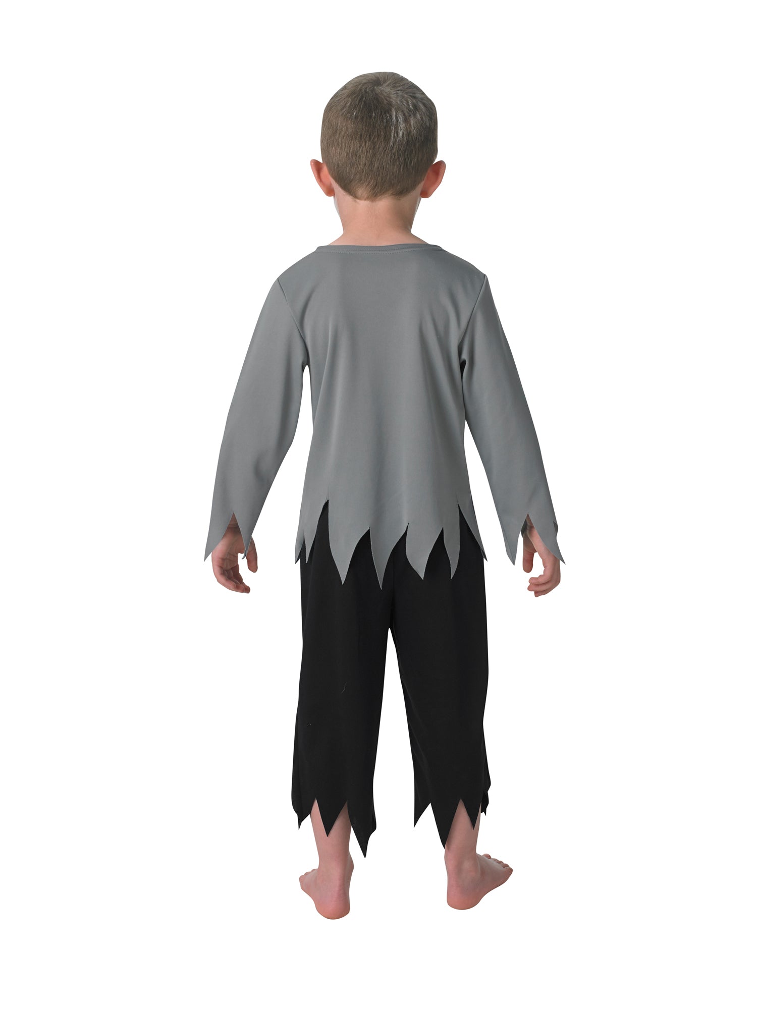 Zombie, Multi, Forum, Kids Costumes, Medium, Back