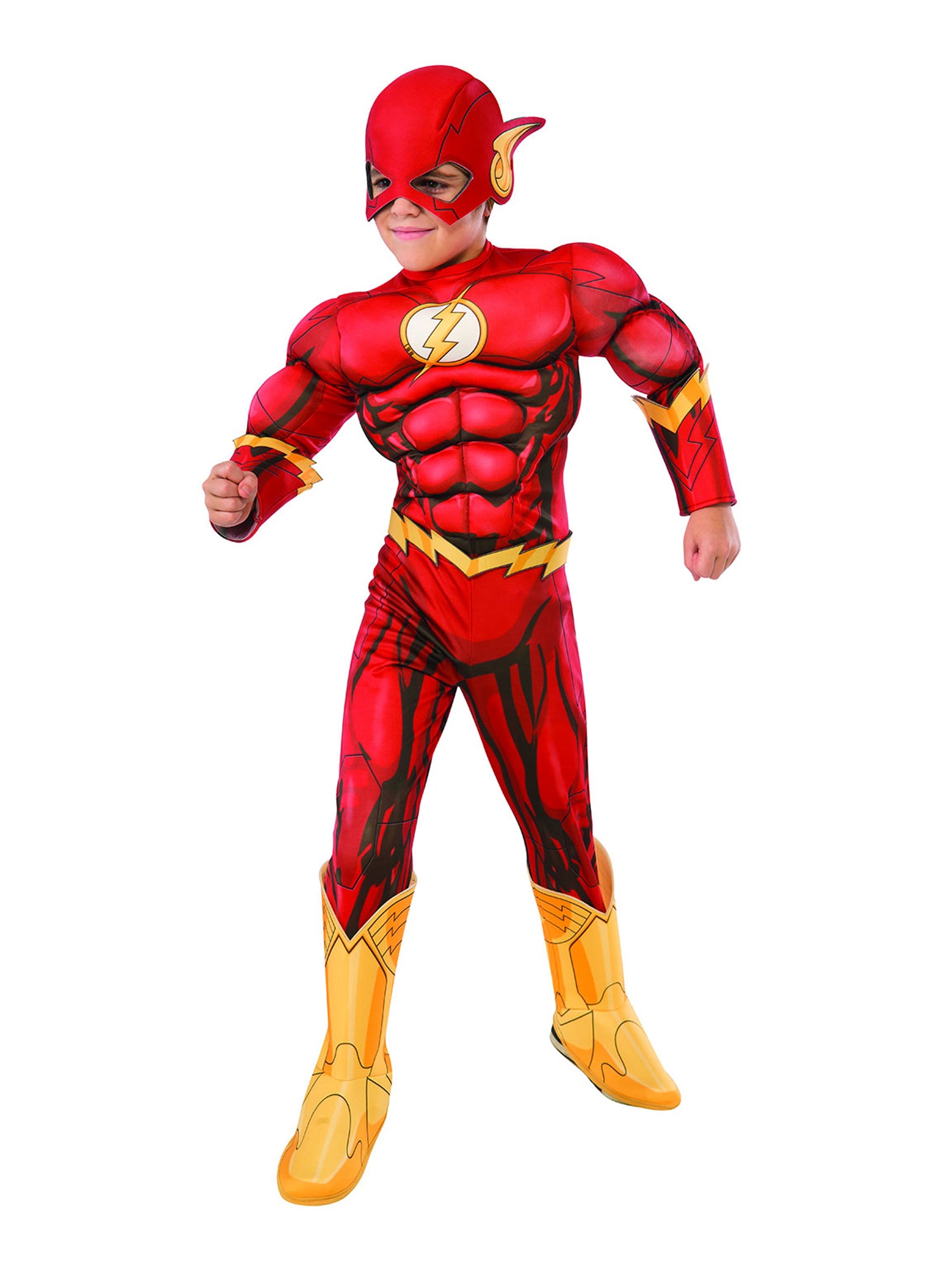 The Flash, Justice League, Justice League, Justice League, Multi, WB DC Comics, Kids Costumes, Large, Front