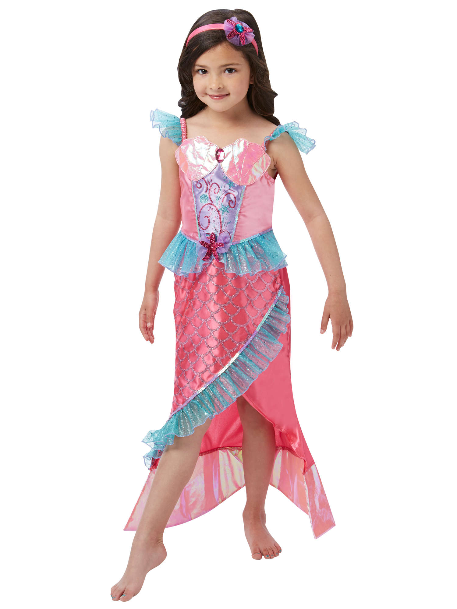 Mermaid, Multi, Forum, Kids Costumes, Small, Front