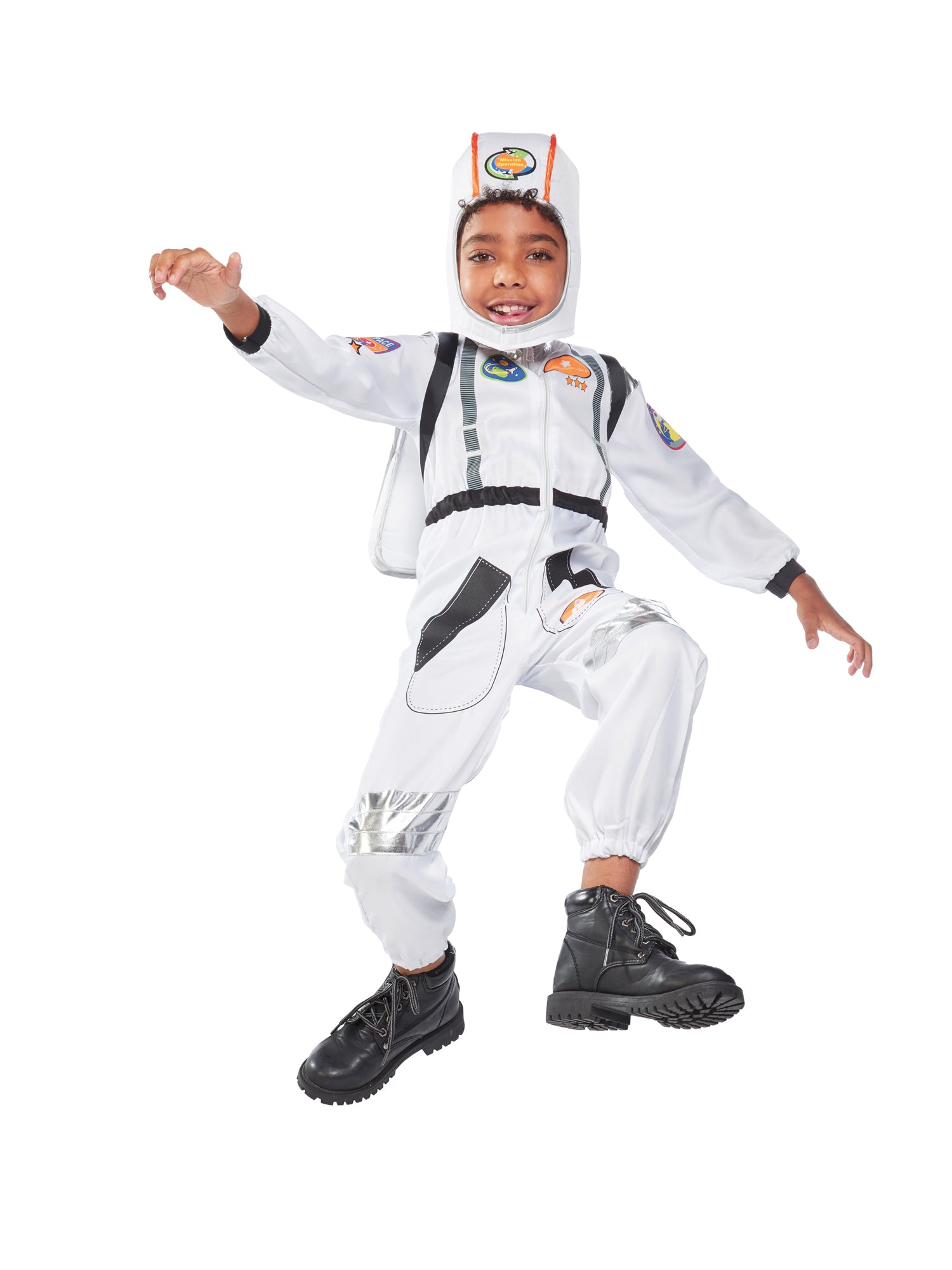 Astronaut, Multi, Forum, Kids Costumes, Large, Side