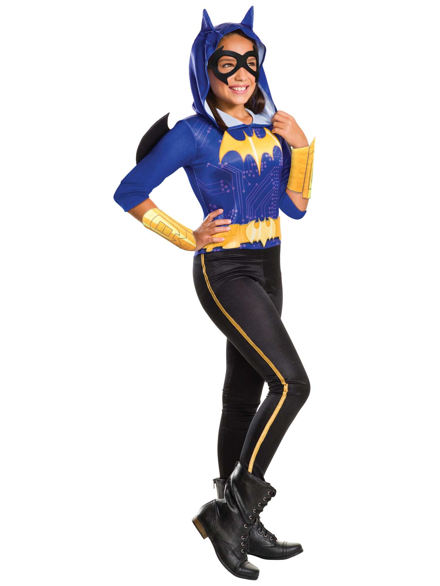Batgirl, Superhero Girls, Multi, WB DC Comics, Kids Costumes, Small, Back