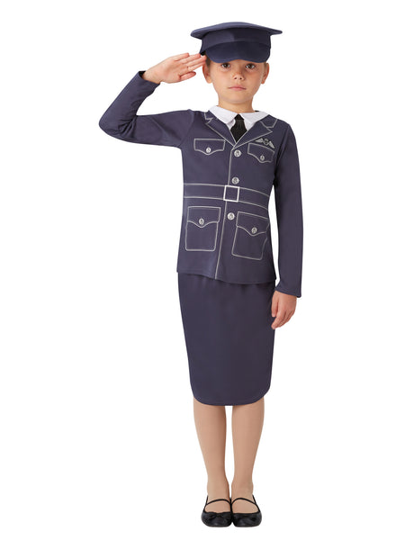 Kids RAF Girl Costume
