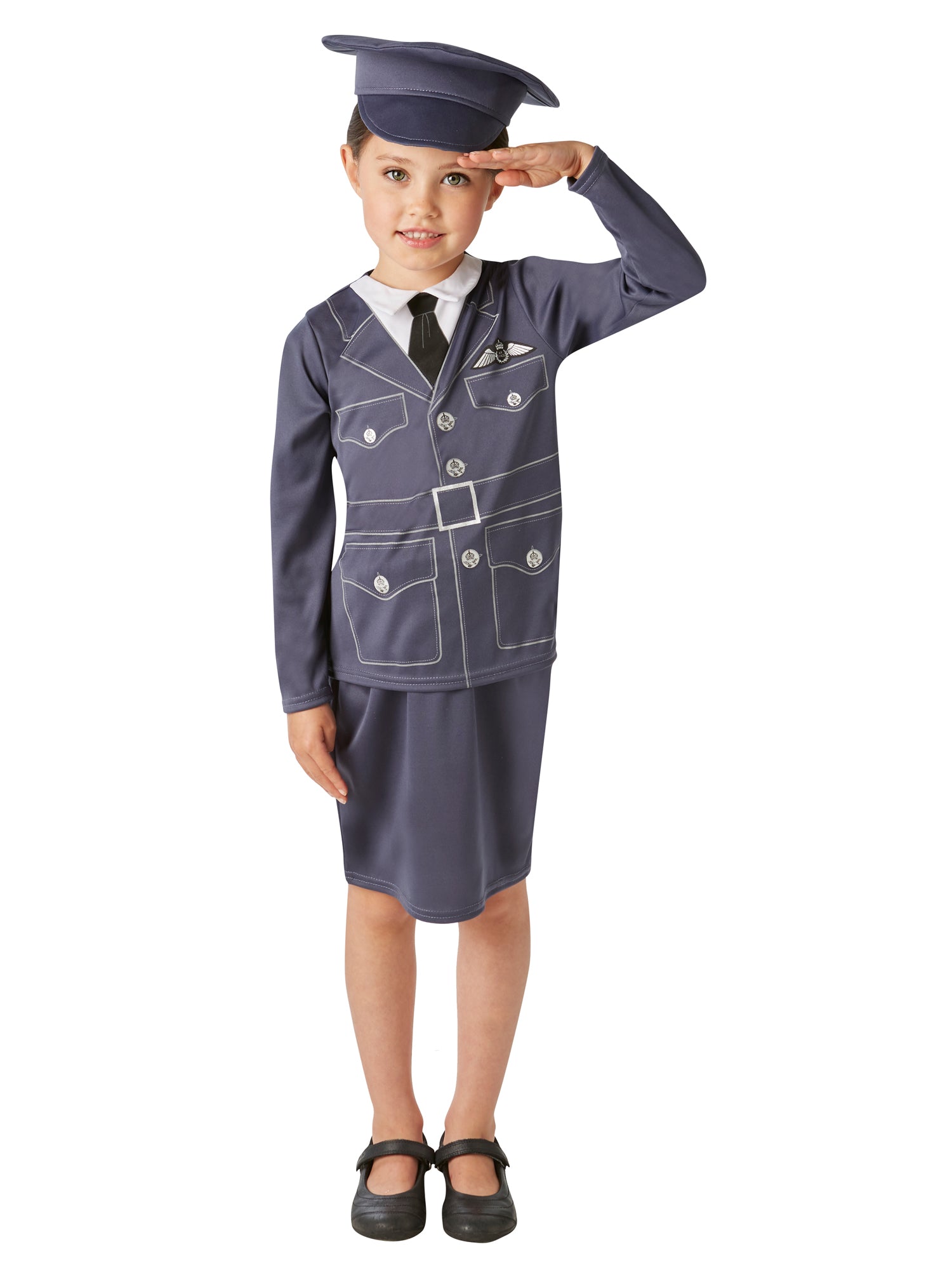 Army, Multi, Forum, Kids Costumes, Small, Back
